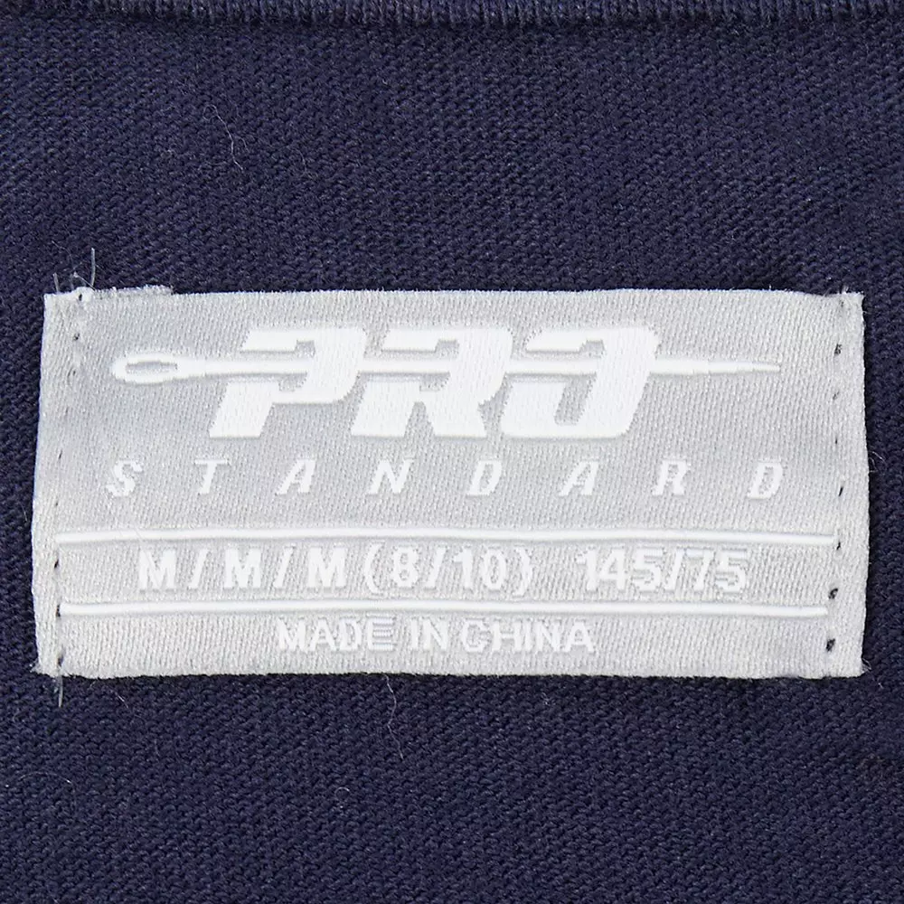 Pro Standard Big Girls' MLB New York Yankees Classic Short Sleeve Boxy Top -Navy - NAVY