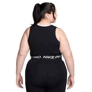 Nike Women's Pro Cropped Dri-FIT Tank Top - Black