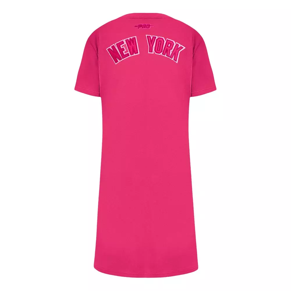 Pro Standard Big Girls' MLB New York Yankees Triple Pink Top Dress - PINK