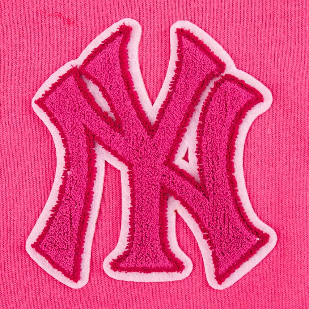Pro Standard Big Girls' MLB New York Yankees Triple Pink Top Dress - PINK