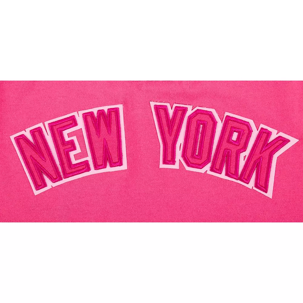 Pro Standard Big Girls' MLB New York Yankees Triple Pink Top Dress - PINK