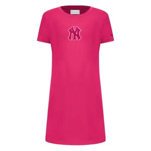 Pro Standard Big Girls' MLB New York Yankees Triple Pink Top Dress