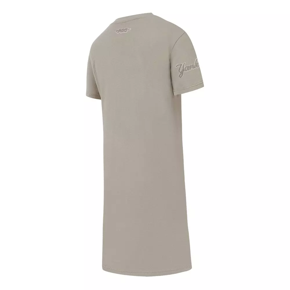 Pro Standard Big Girls' MLB New York Yankees Neutral Top Dress -Khaki - KHAKI