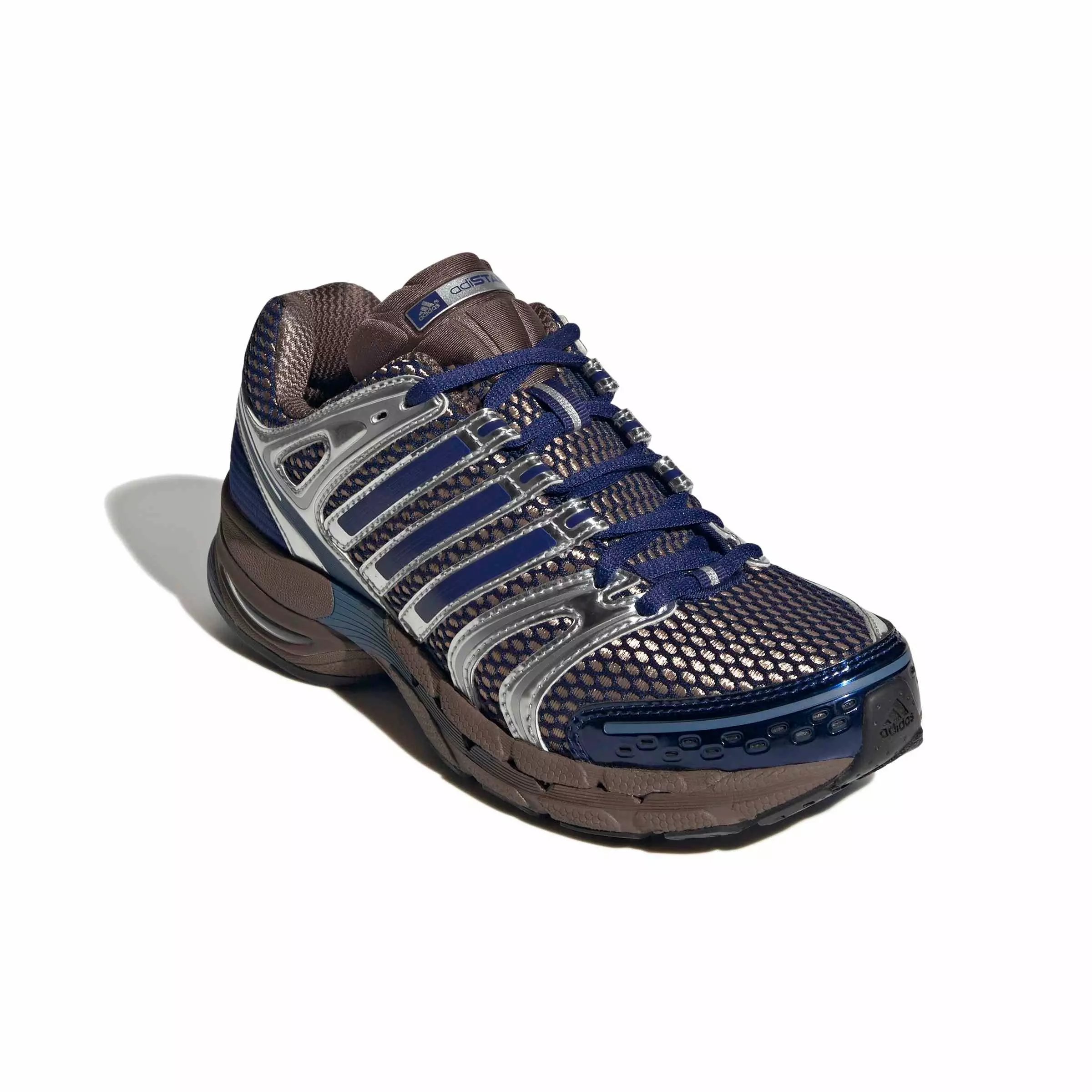 adidas Originals Adistar Control 5 "Earth Strata/Victory Blue/Silver Metallic" Women's Shoe - EARTH/BLUE/SILVER