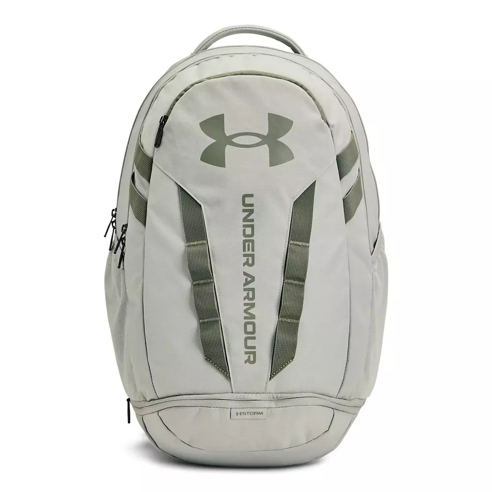 Under Armour Hustle 5.0 Backpack-Green - GREEN