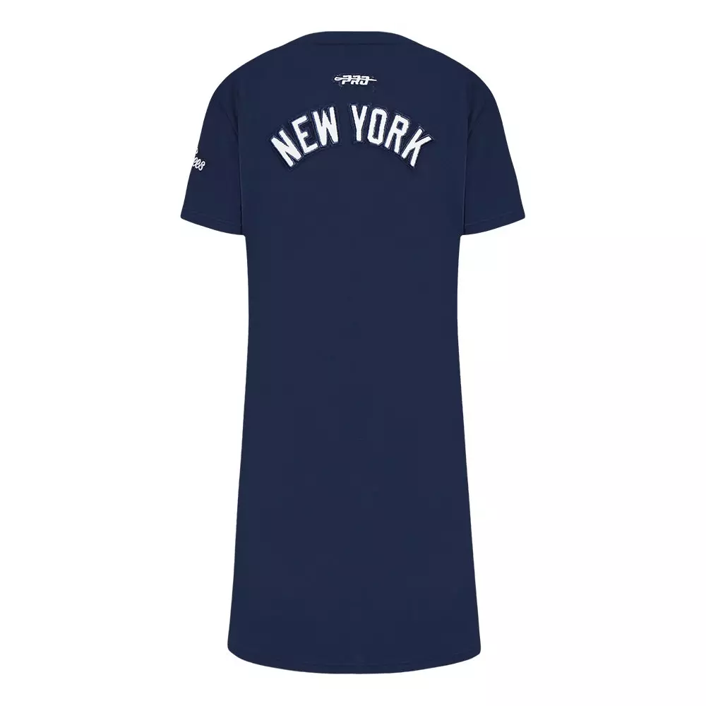 Pro Standard Big Girls' MLB New York Yankees Classic Top Dress -Navy - NAVY