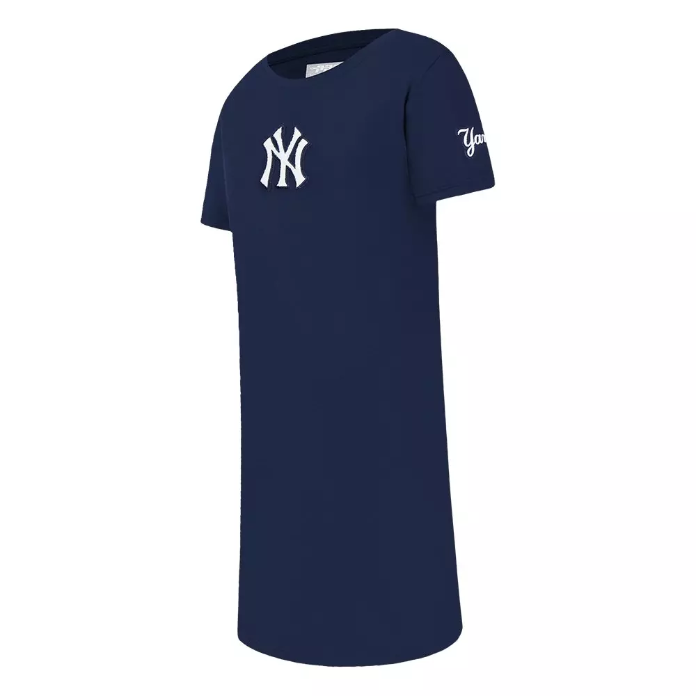 Pro Standard Big Girls' MLB New York Yankees Classic Top Dress -Navy - NAVY