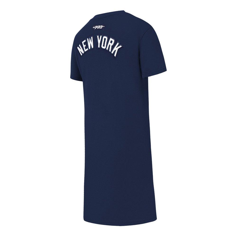 Pro Standard Big Girls' MLB New York Yankees Classic Top Dress - Navy - NAVY Thumbnail View 4