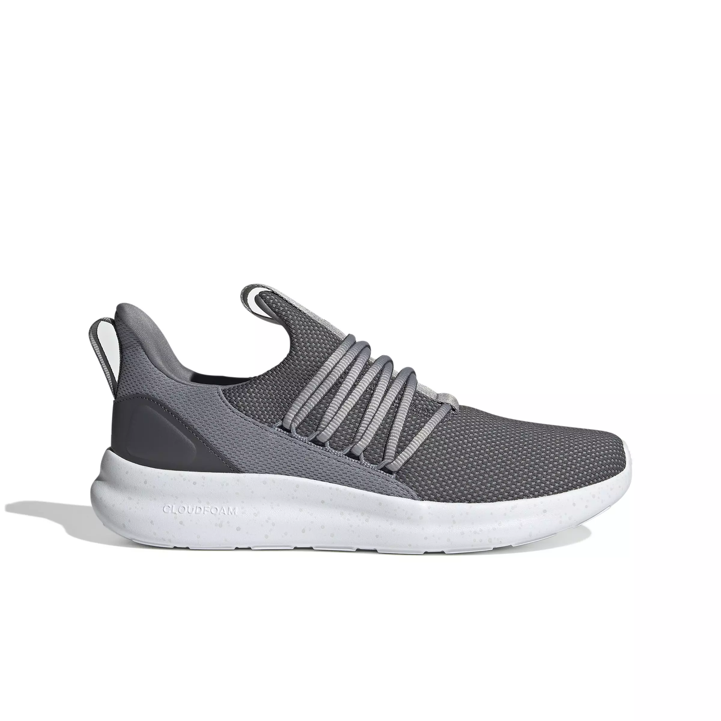 adidas Lite Racer Adapt 7.0 "Grey Six/Grey/Ftwr White" Men's Shoe - GREY/GREY/WHITE