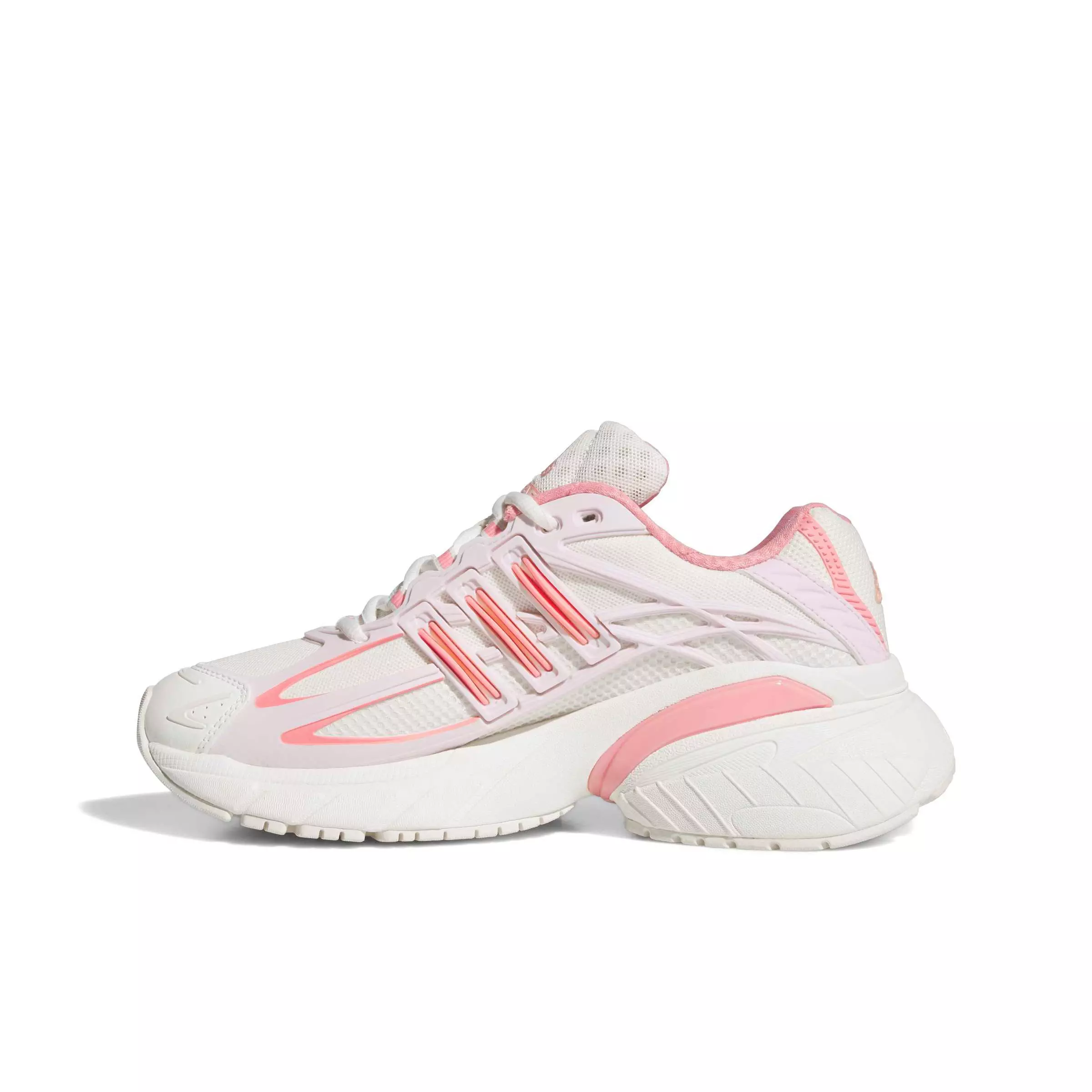 adidas Originals Adistar Cushion XLG 2.0 "Core White/Distilled Pink/Haze Coral" Women's Shoe - WHITE/PINK/CORAL