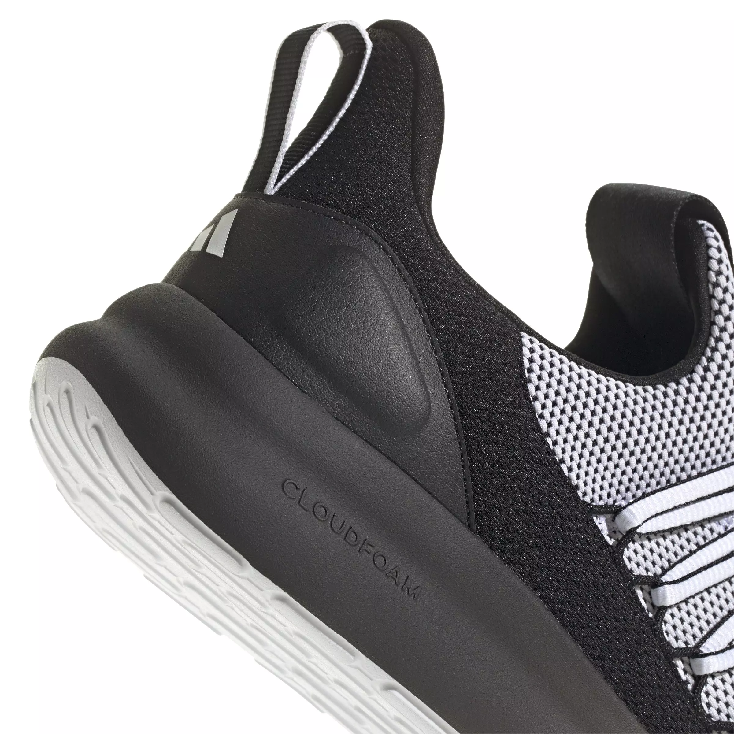 adidas Lite Racer Adapt 7.0 "Ftwr White/Core Black/Ftwr White" Men's Shoe - WHITE/BLACK/WHITE