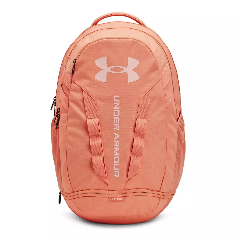 Under Armour Hustle 5.0 Backpack-Orange - ORANGE