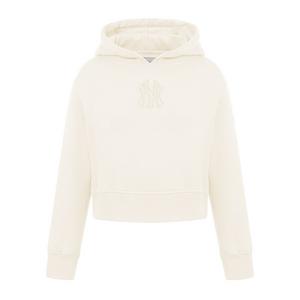 Pro Standard Big Girls' MLB New York Yankees Neutral Fleece Pullover Hoodie -Cream