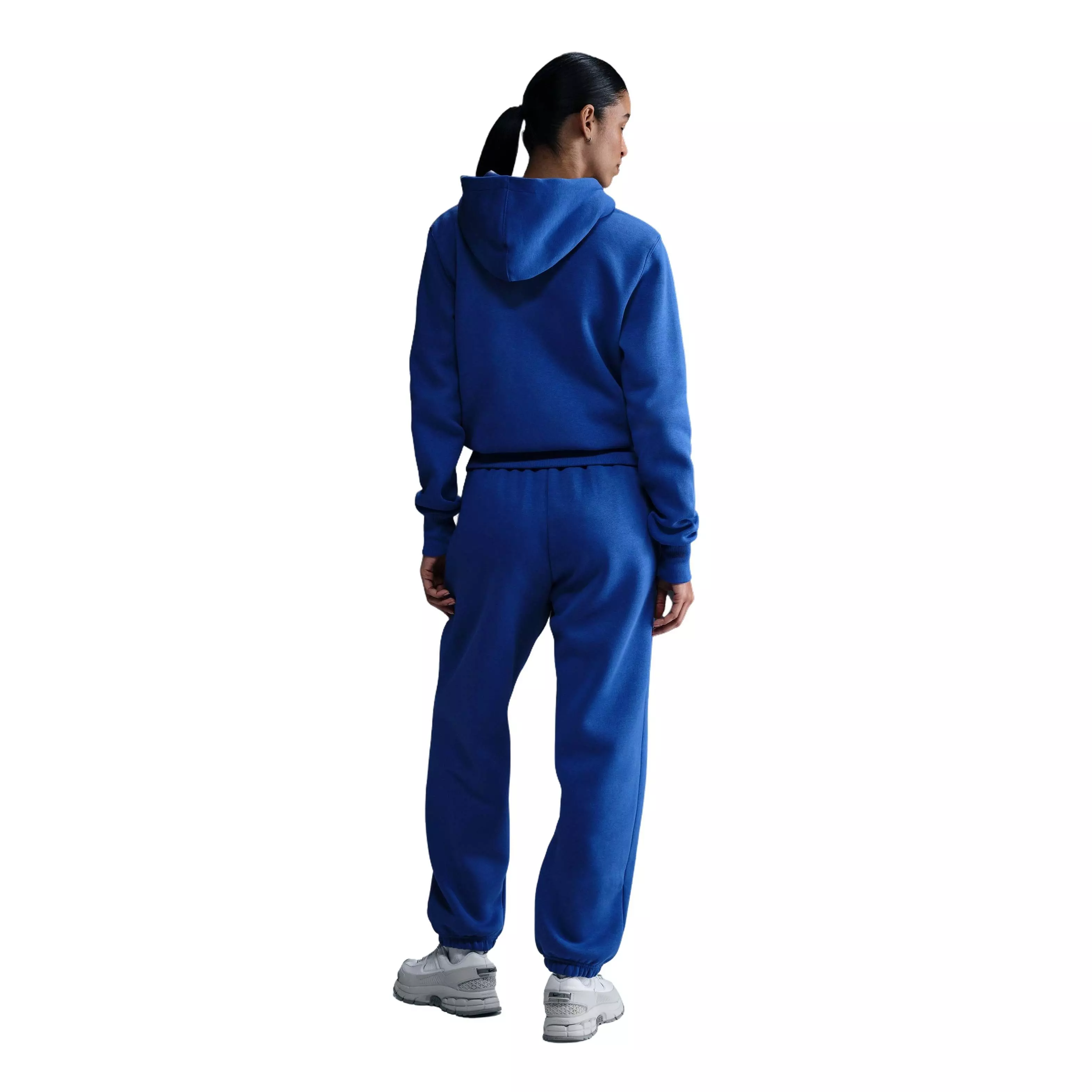 Nike Women's Sportswear Phoenix Fleece High-Waisted Oversized Sweatpants - Blue - BLUE