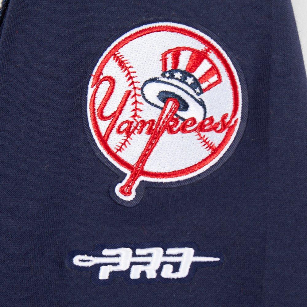Pro Standard MLB New York Yankees Classic Big Girls' Navy Fleece Crewneck