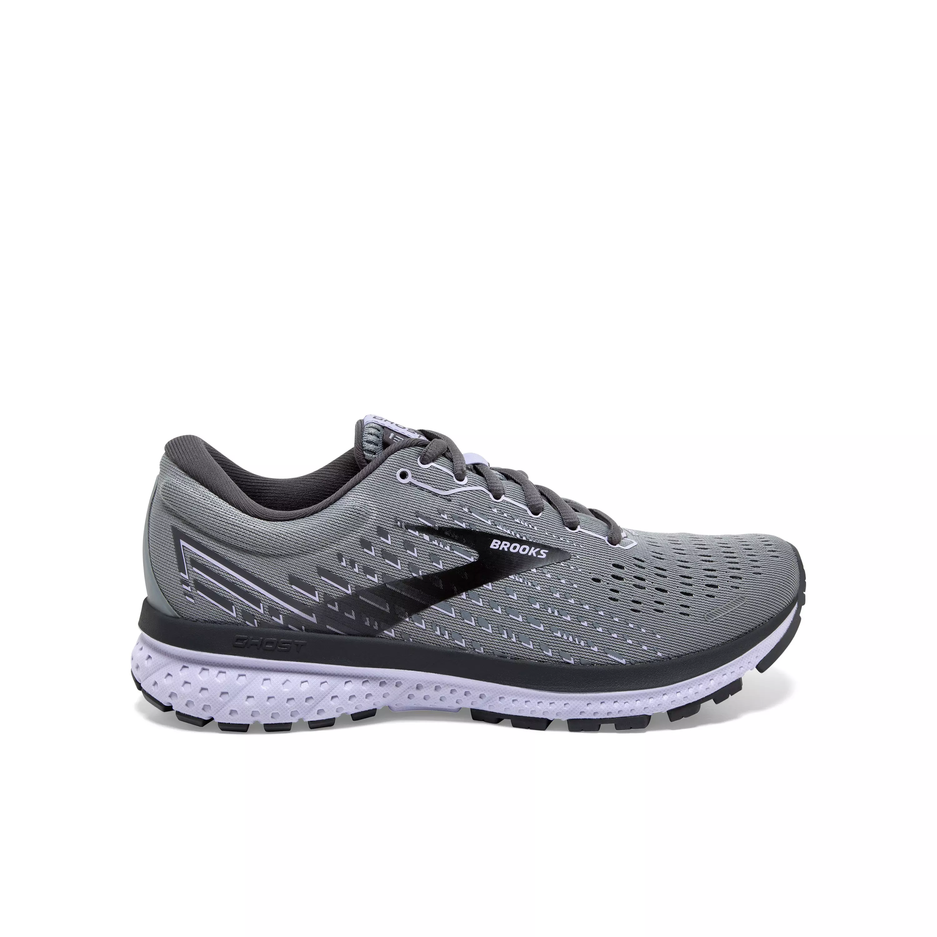 Brooks Ghost 13 "Grey/Pearl/Purple Tint" Women's Running Shoe - GREY