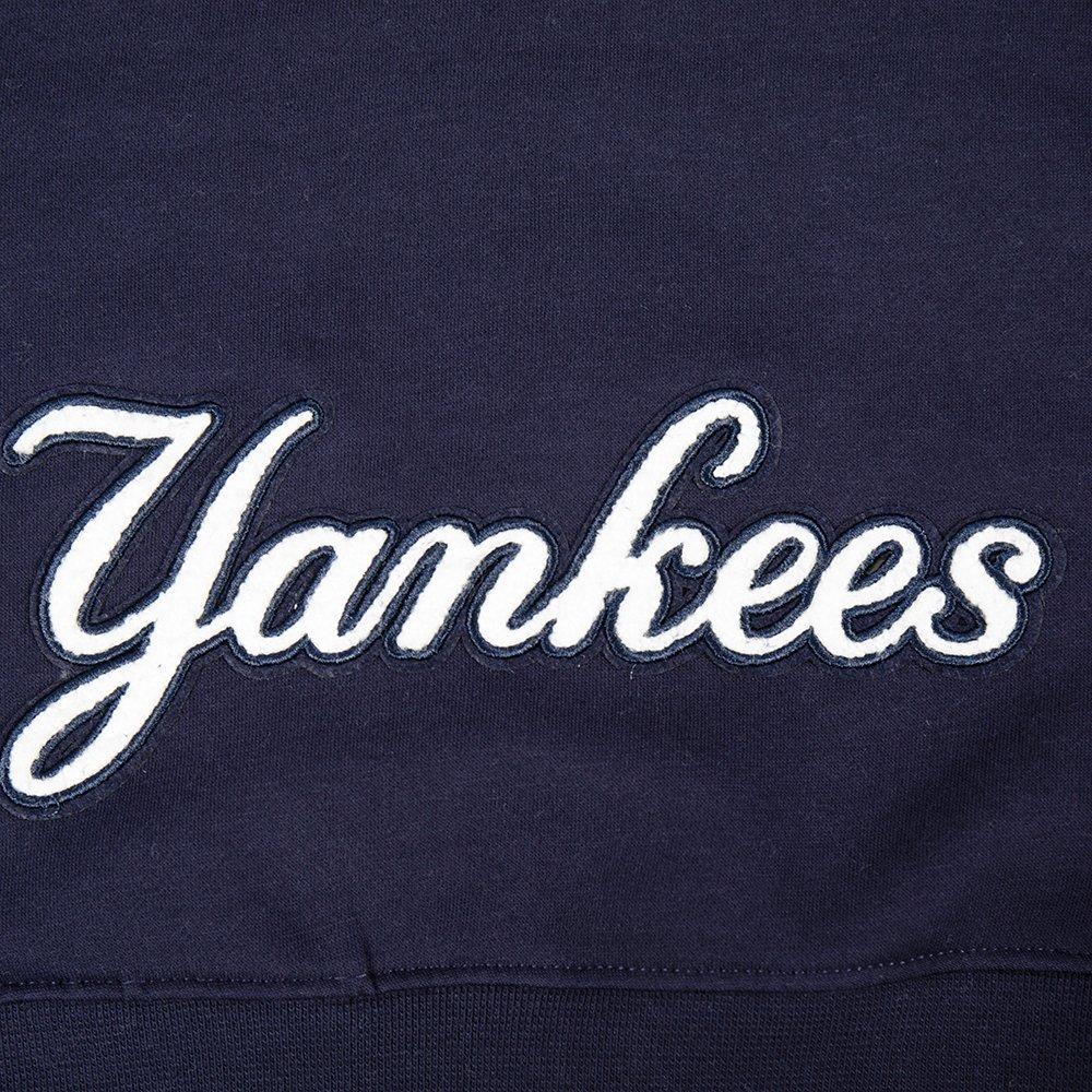 Pro Standard MLB New York Yankees Classic Fleece Big Girls' Navy Full Zip Jacket