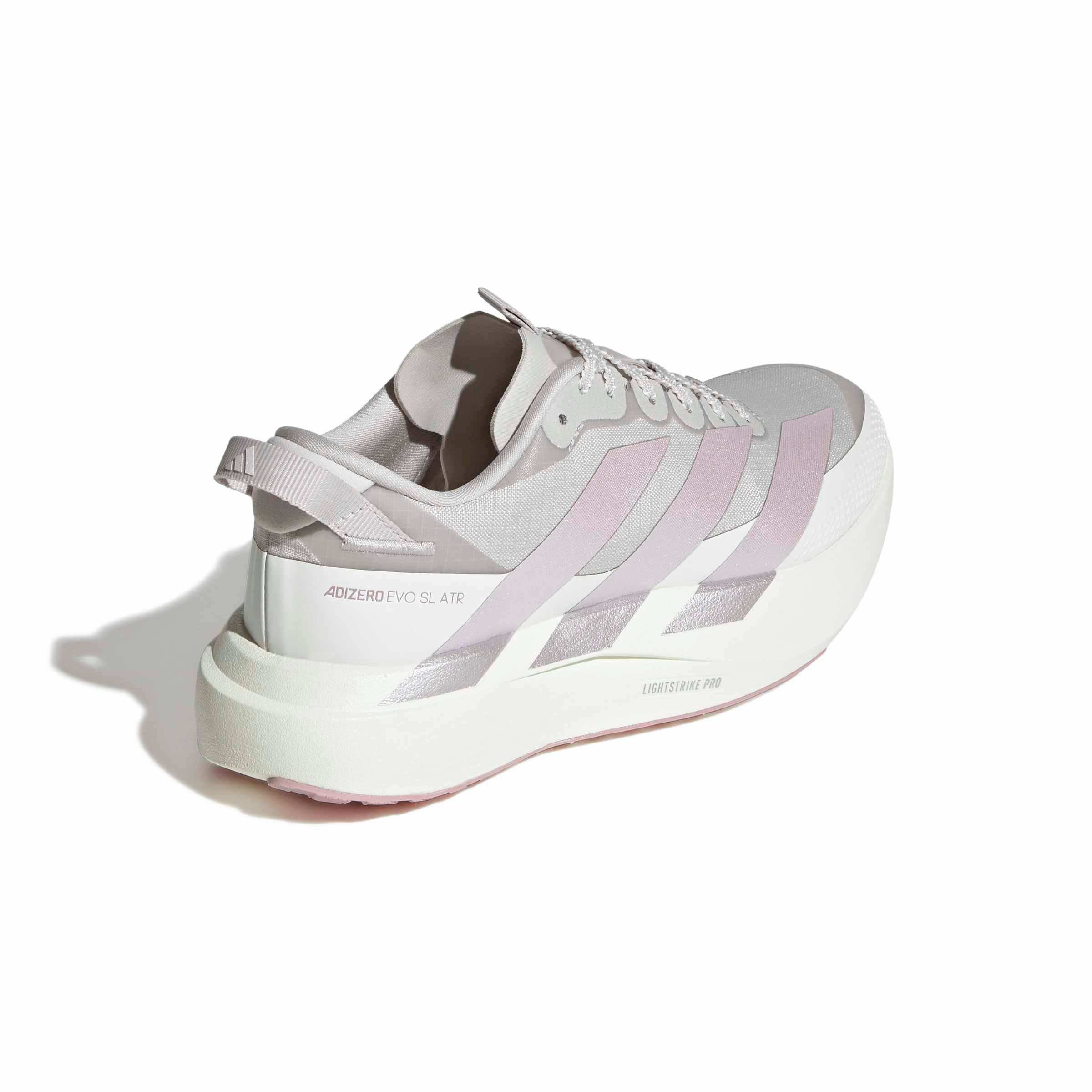 adidas Adizero EVO SL ATR "Grey One/Ice Purple/White Tint" Women's Running Shoe - GREY/PURPLE/WHITE