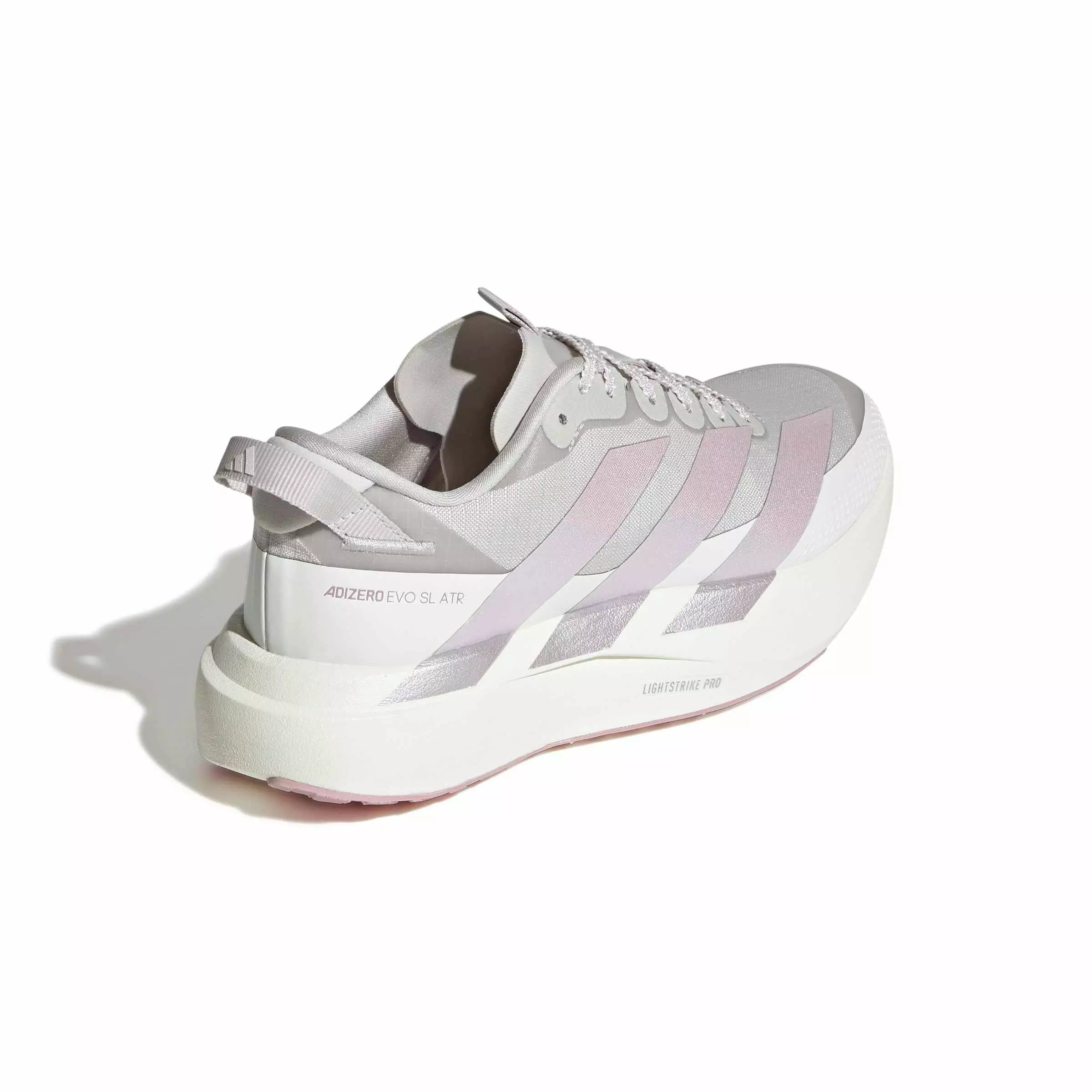 adidas Adizero EVO SL ATR "Grey One/Ice Purple/White Tint" Women's Running Shoe - GREY/PURPLE/WHITE