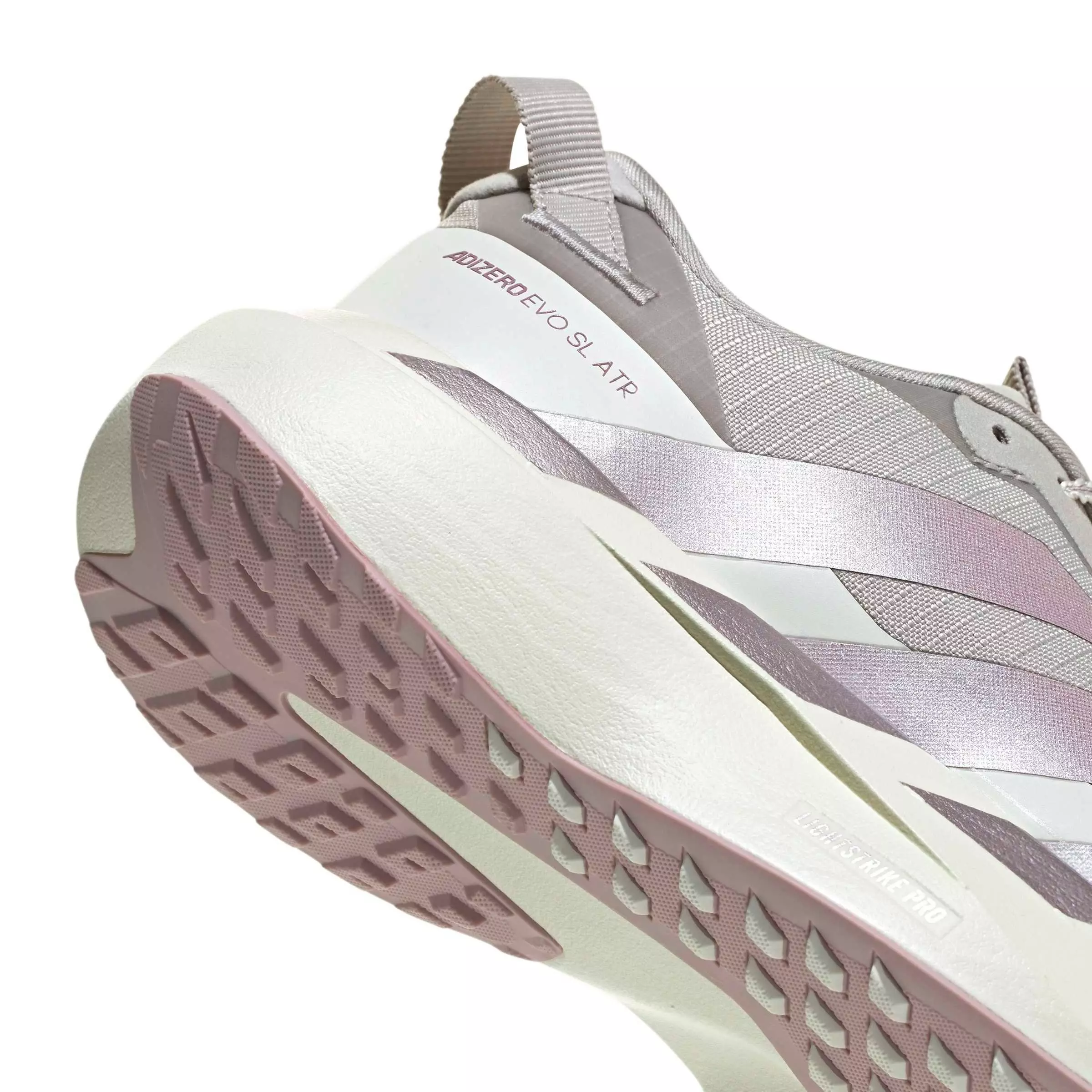 adidas Adizero EVO SL ATR "Grey One/Ice Purple/White Tint" Women's Running Shoe - GREY/PURPLE/WHITE
