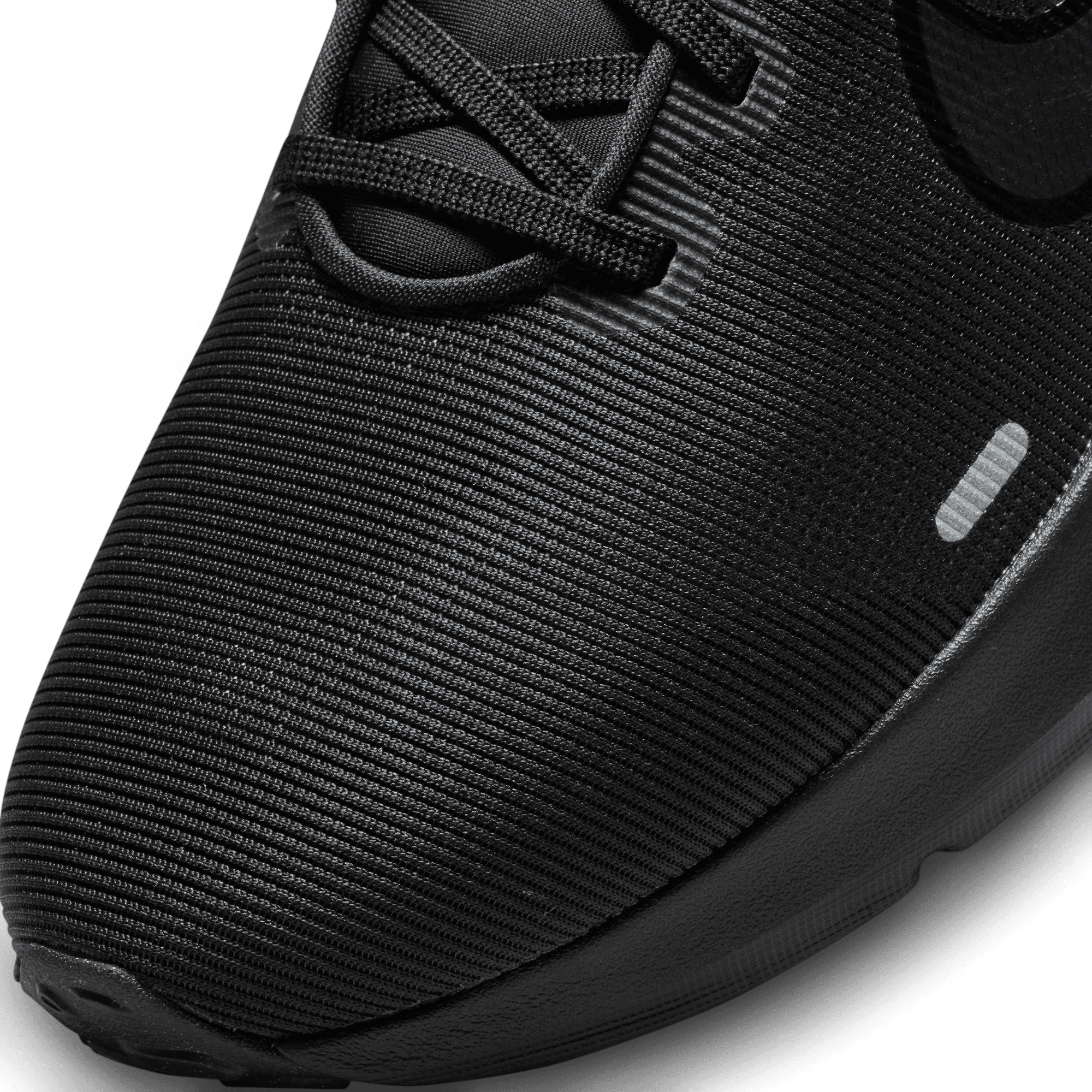 Nike Downshifter 12 "Black/Dark Smoke Grey/Particle Grey" Men's Running Shoe - BLACK/DK GREY/GREY Thumbnail View 7