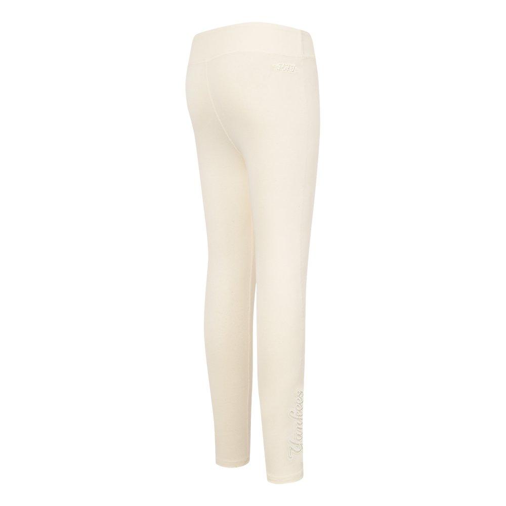Pro Standard MLB New York Yankees Neutral Big Girls' Cream Leggings