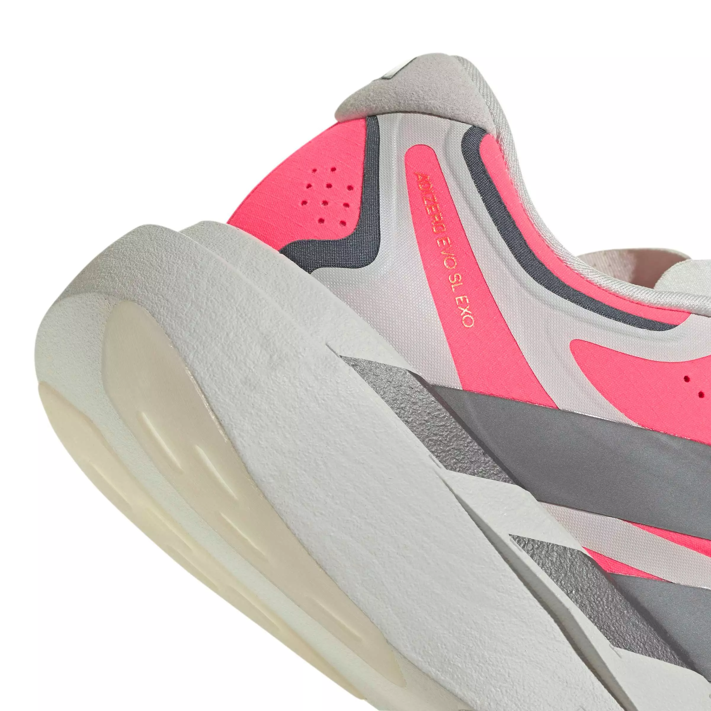 adidas Adizero EVO SL EXO "Solar Turbo/Iron Metallic/Grey One" Women's Running Shoe - TURBO/IRON/GREY