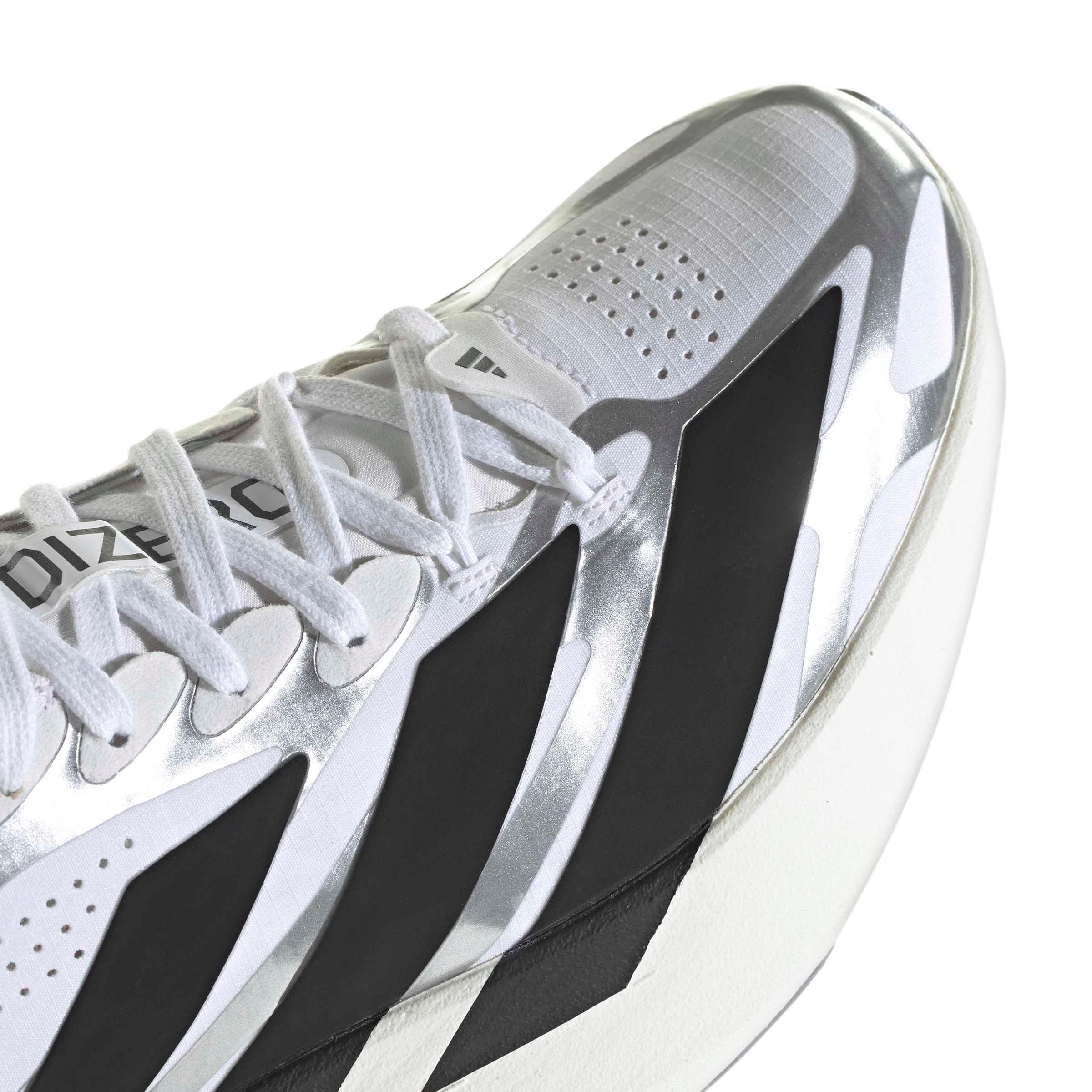 adidas Adizero EVO SL EXO "Ftwr White/Core Black/Iron Metallic" Women's Running Shoe - WHITE/BLACK/IRON