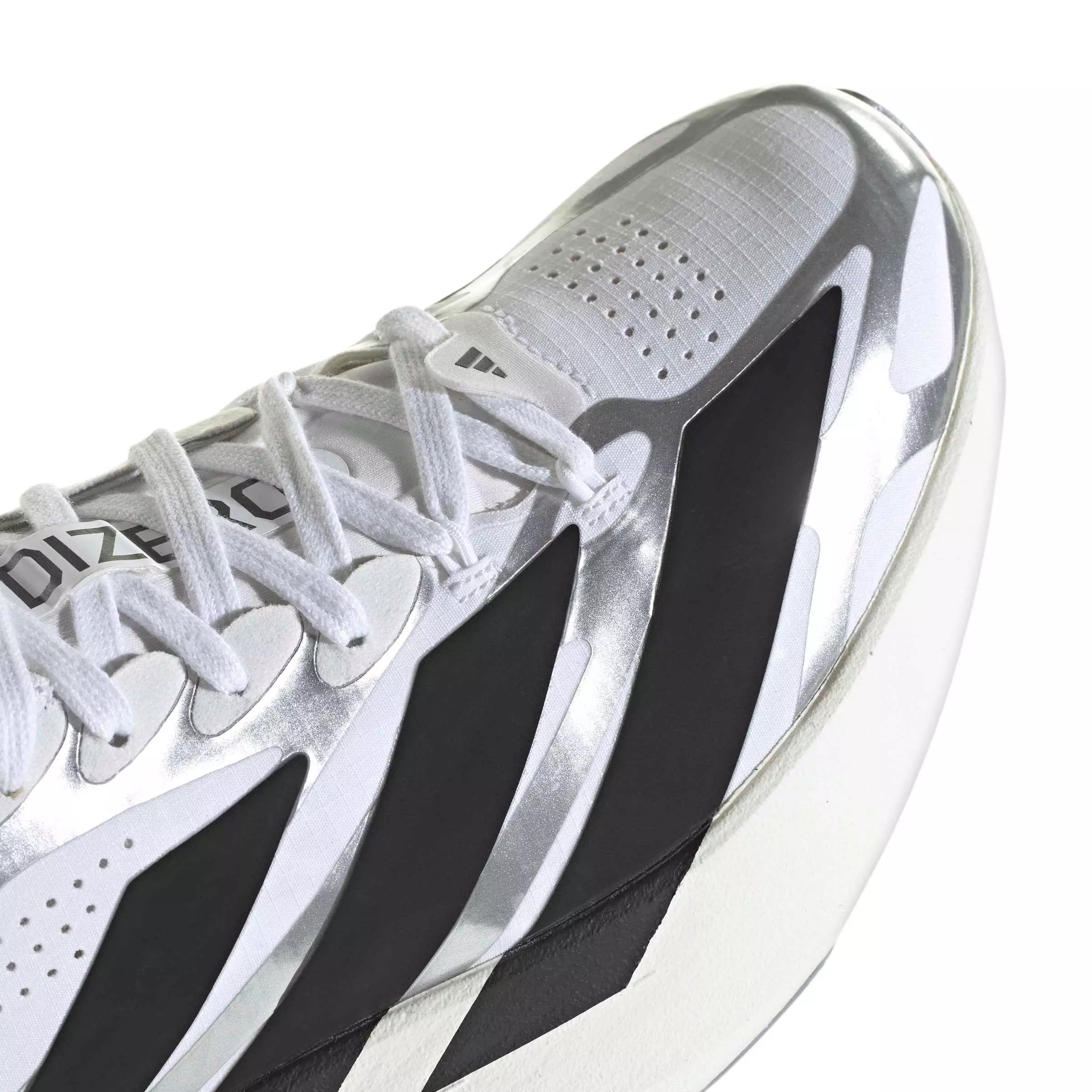 adidas Adizero EVO SL EXO "Ftwr White/Core Black/Iron Metallic" Women's Running Shoe - WHITE/BLACK/IRON