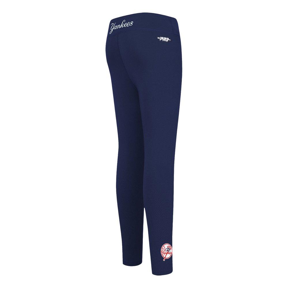 Pro Standard Big Girls' MLB New York Yankees Classic Leggings - Navy - NAVY Thumbnail View 4