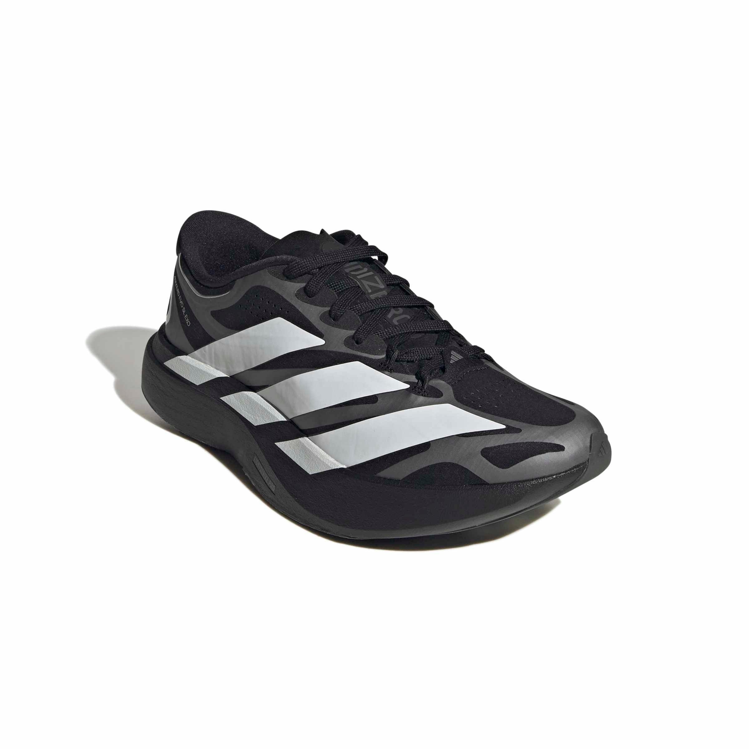 adidas Adizero EVO SL EXO "Core Black/Ftwr White/Iron Metallic" Women's Running Shoe - BLACK/WHITE/IRON