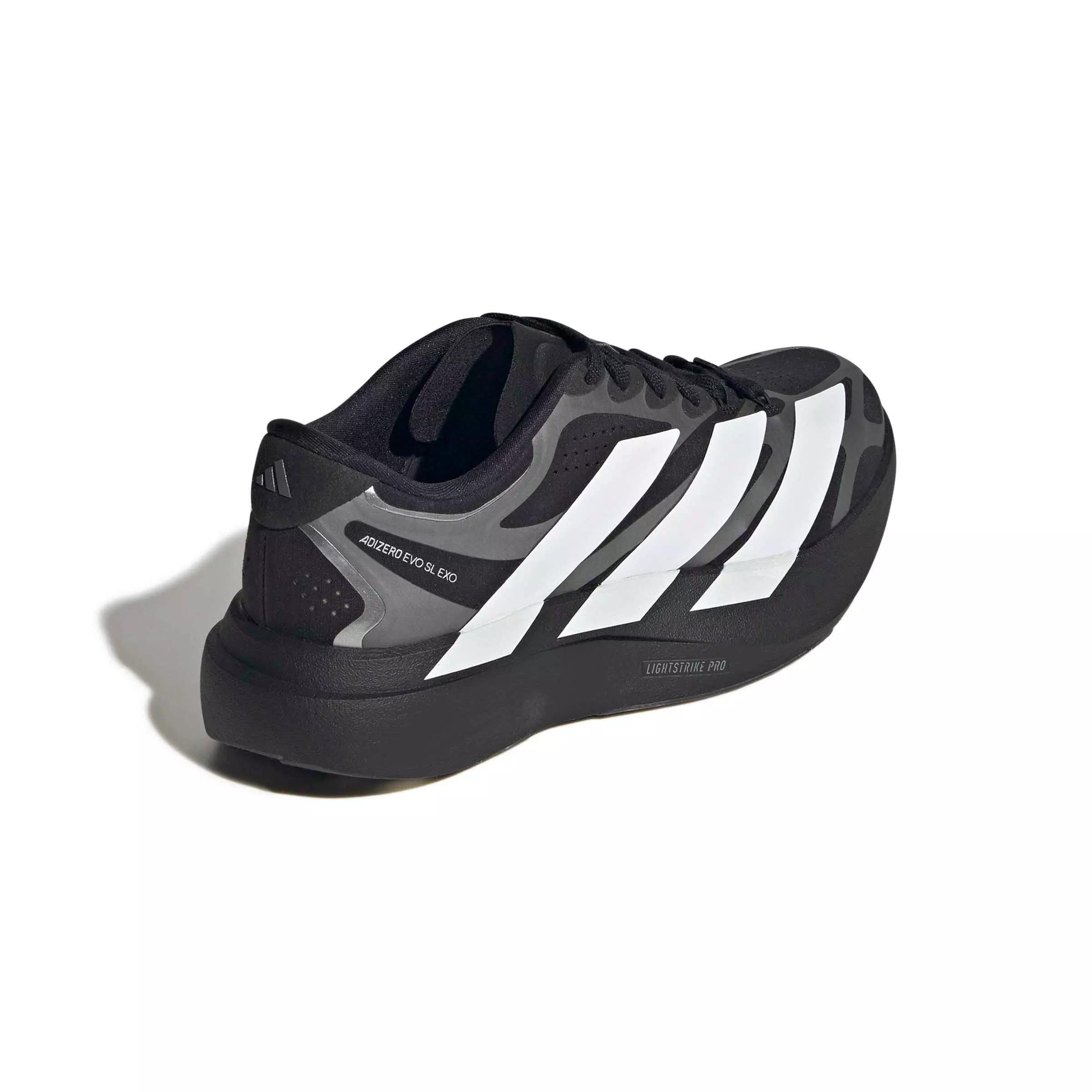 adidas Adizero EVO SL EXO "Core Black/Ftwr White/Iron Metallic" Women's Running Shoe - BLACK/WHITE/IRON