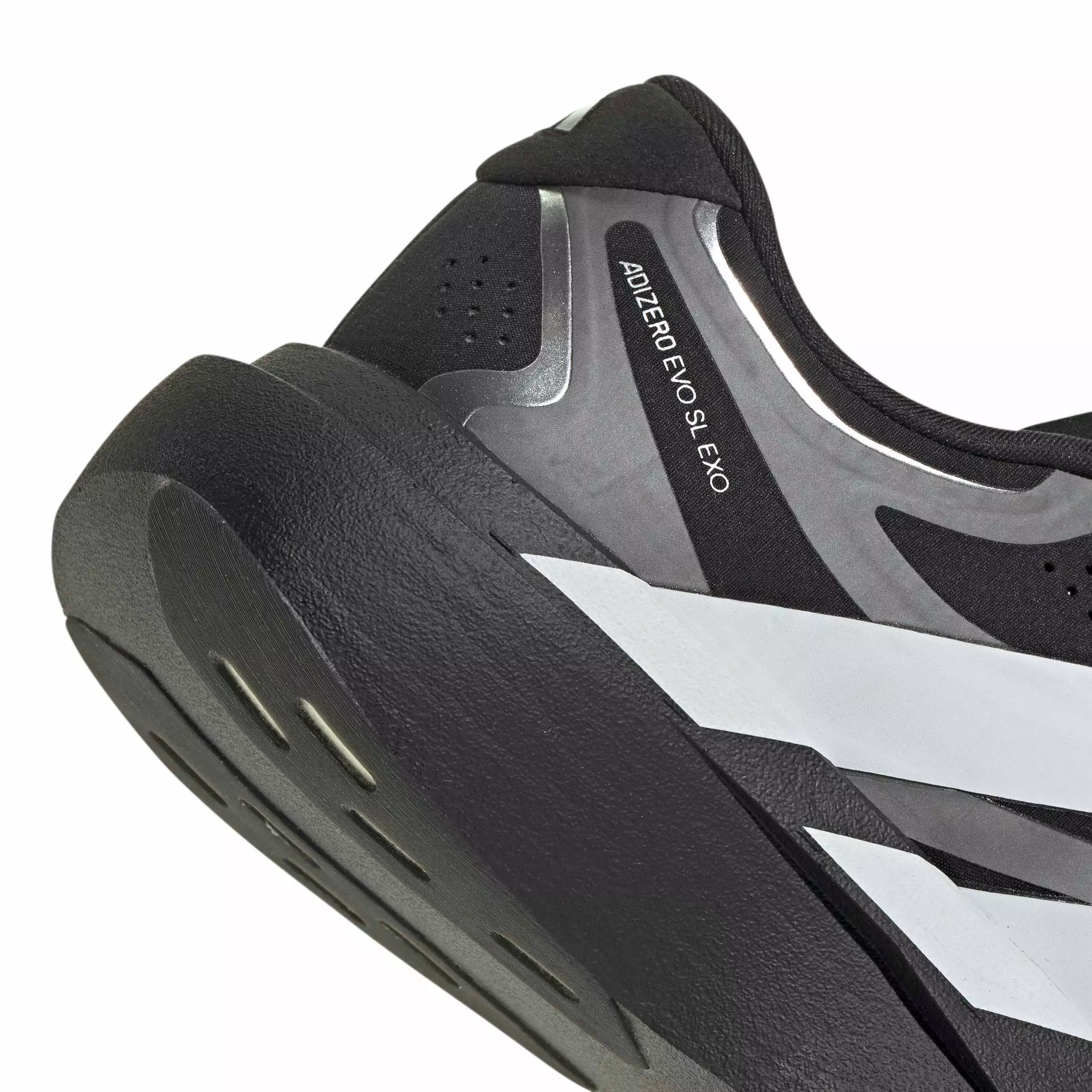 adidas Adizero EVO SL EXO "Core Black/Ftwr White/Iron Metallic" Women's Running Shoe - BLACK/WHITE/IRON