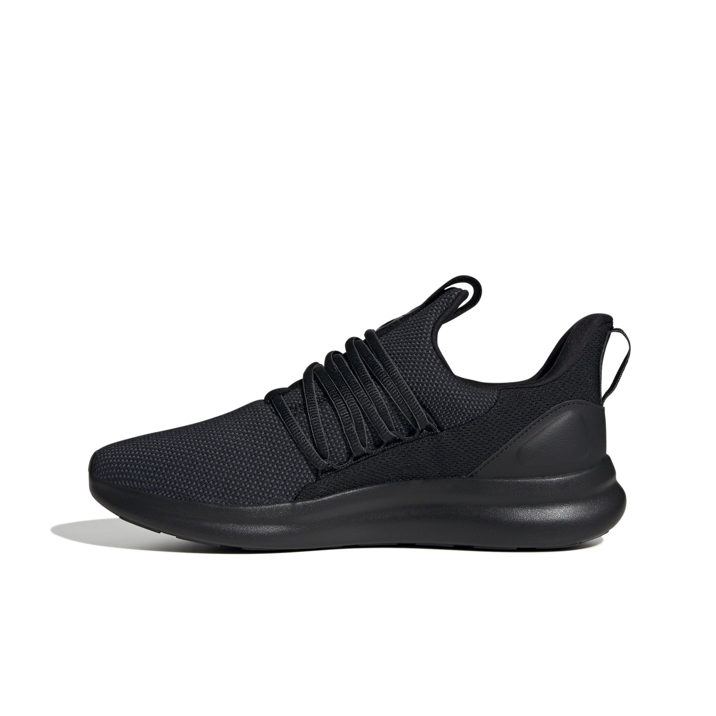adidas Lite Racer Adapt 7.0 "Core Black/Grey Six/Core Black" Men's Wide Shoe - BLACK/GREY/BLACK Thumbnail View 2