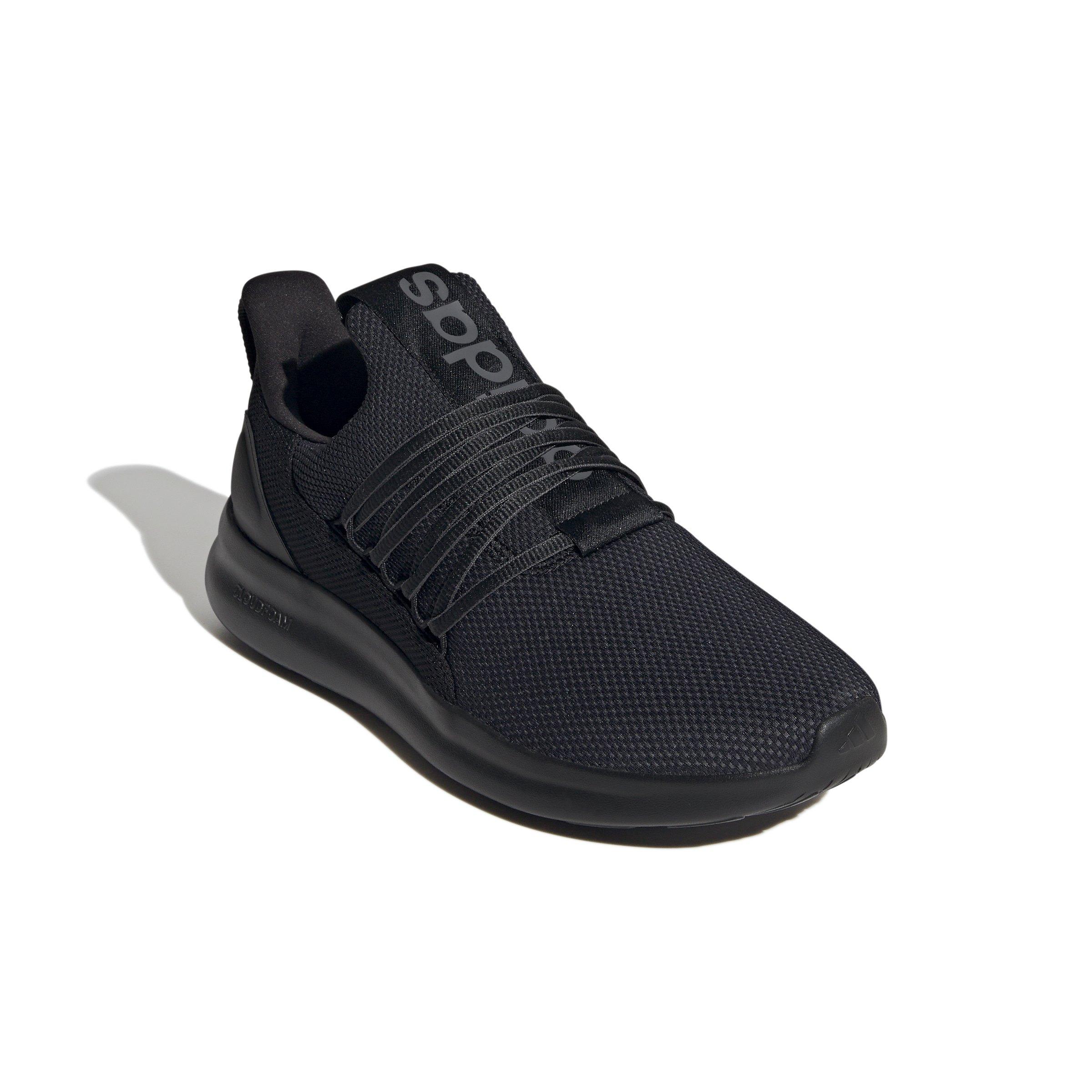 adidas Lite Racer Adapt 7.0 "Core Black/Grey Six/Core Black" Men's Wide Shoe - BLACK/GREY/BLACK Thumbnail View 3