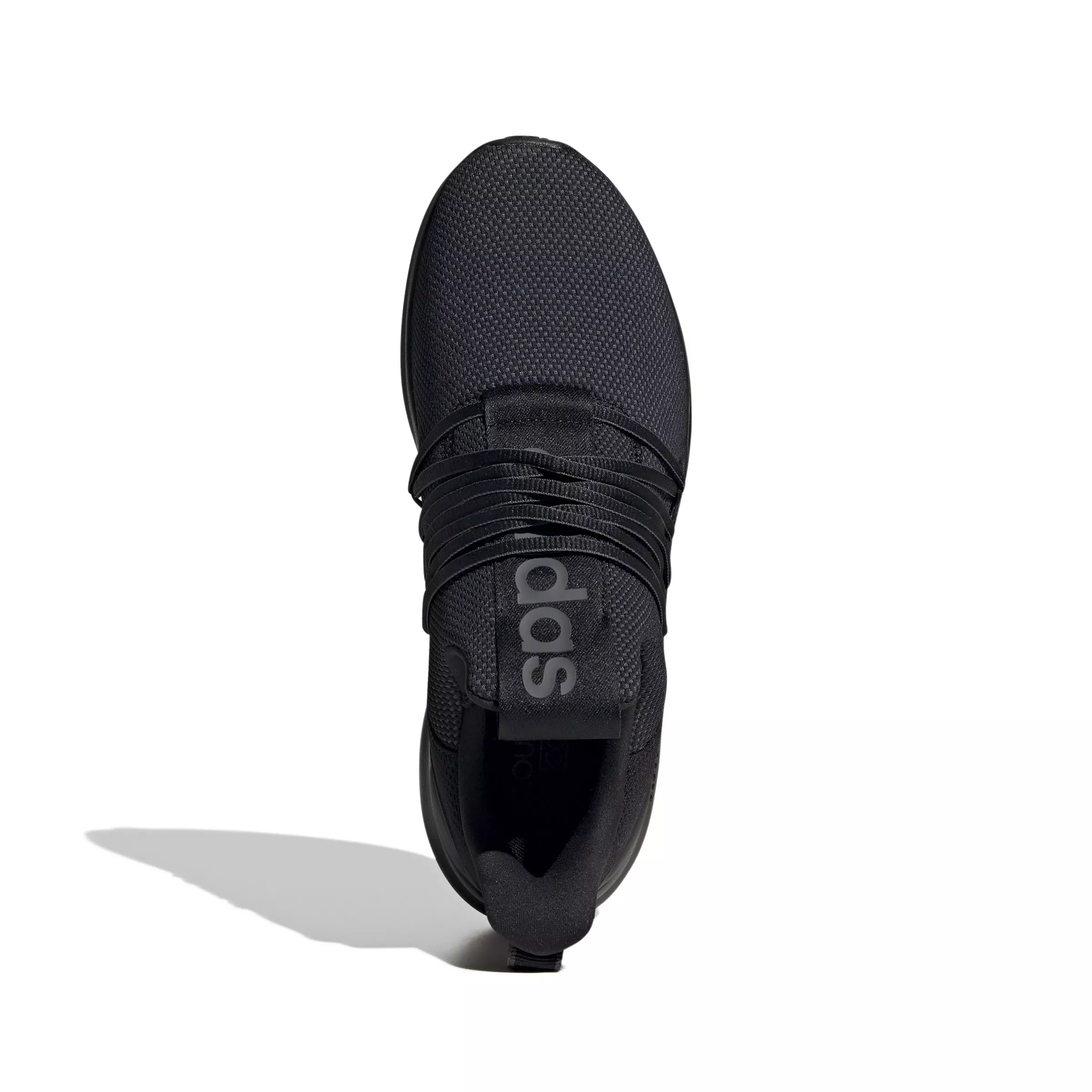 adidas Lite Racer Adapt 7.0 "Core Black/Grey Six/Core Black" Men's Wide Shoe - BLACK/GREY/BLACK