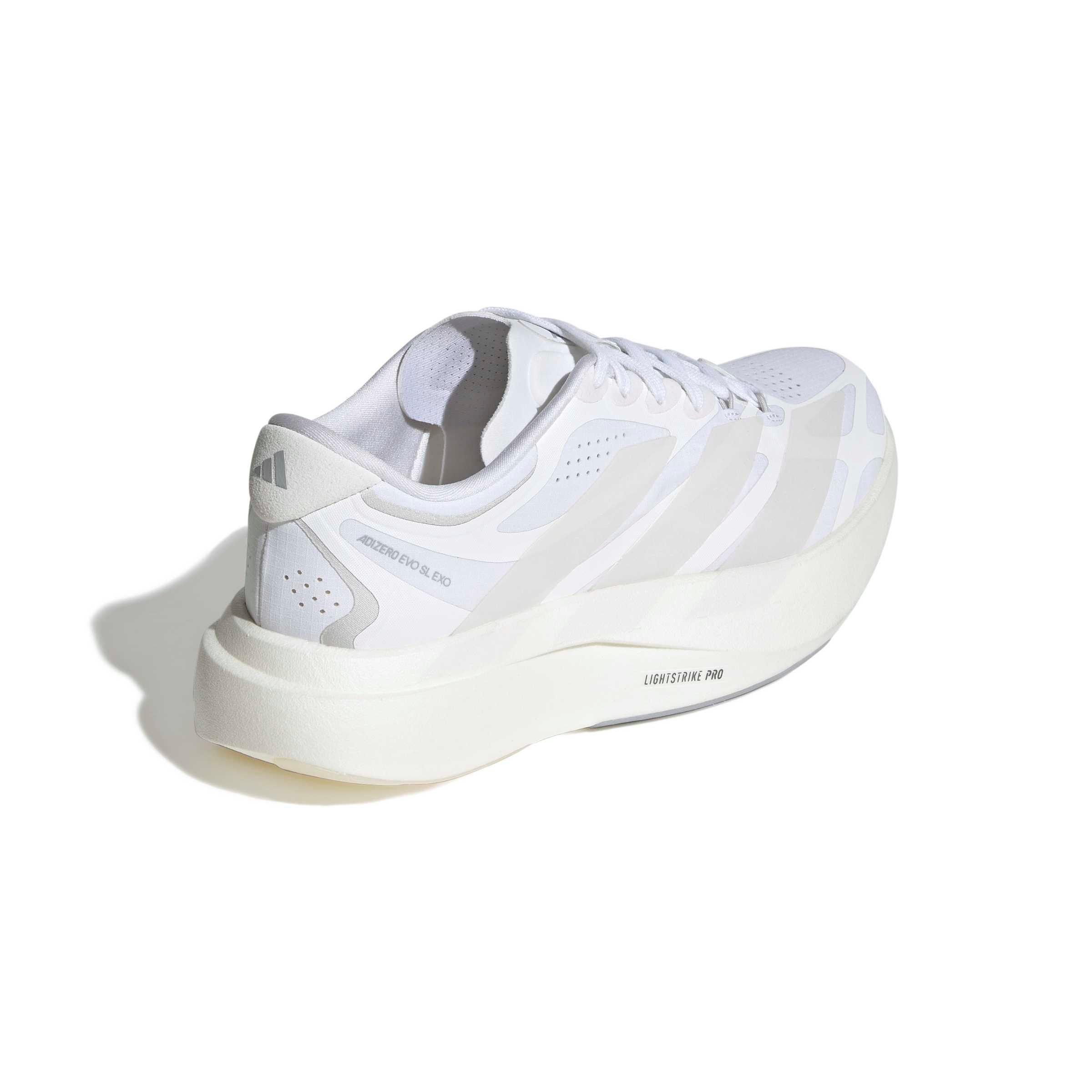 adidas Adizero EVO SL EXO "Ftwr White/Zero Metallic/Core White" Women's Running Shoe - WHITE/ZERO/WHITE