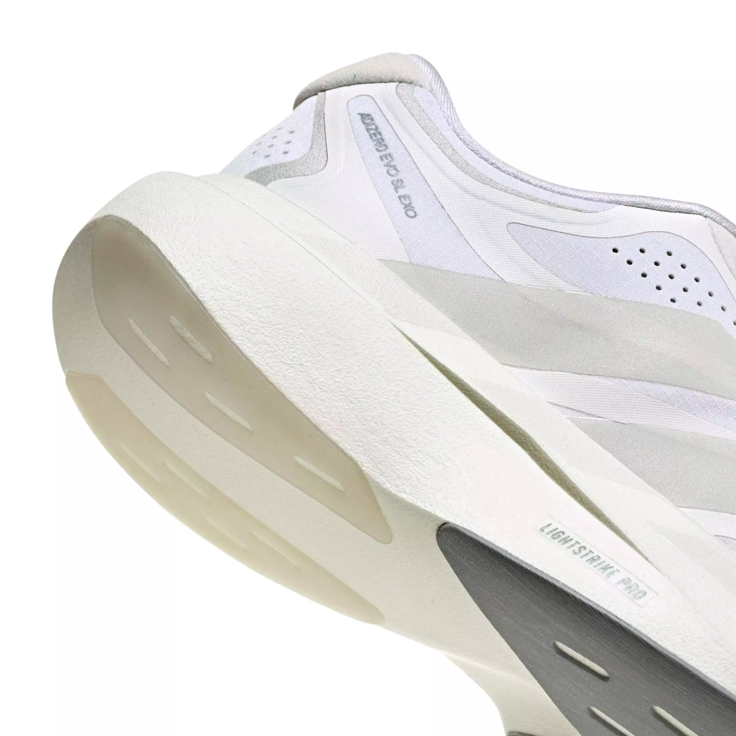 adidas Adizero EVO SL EXO "Ftwr White/Zero Metallic/Core White" Women's Running Shoe - WHITE/ZERO/WHITE