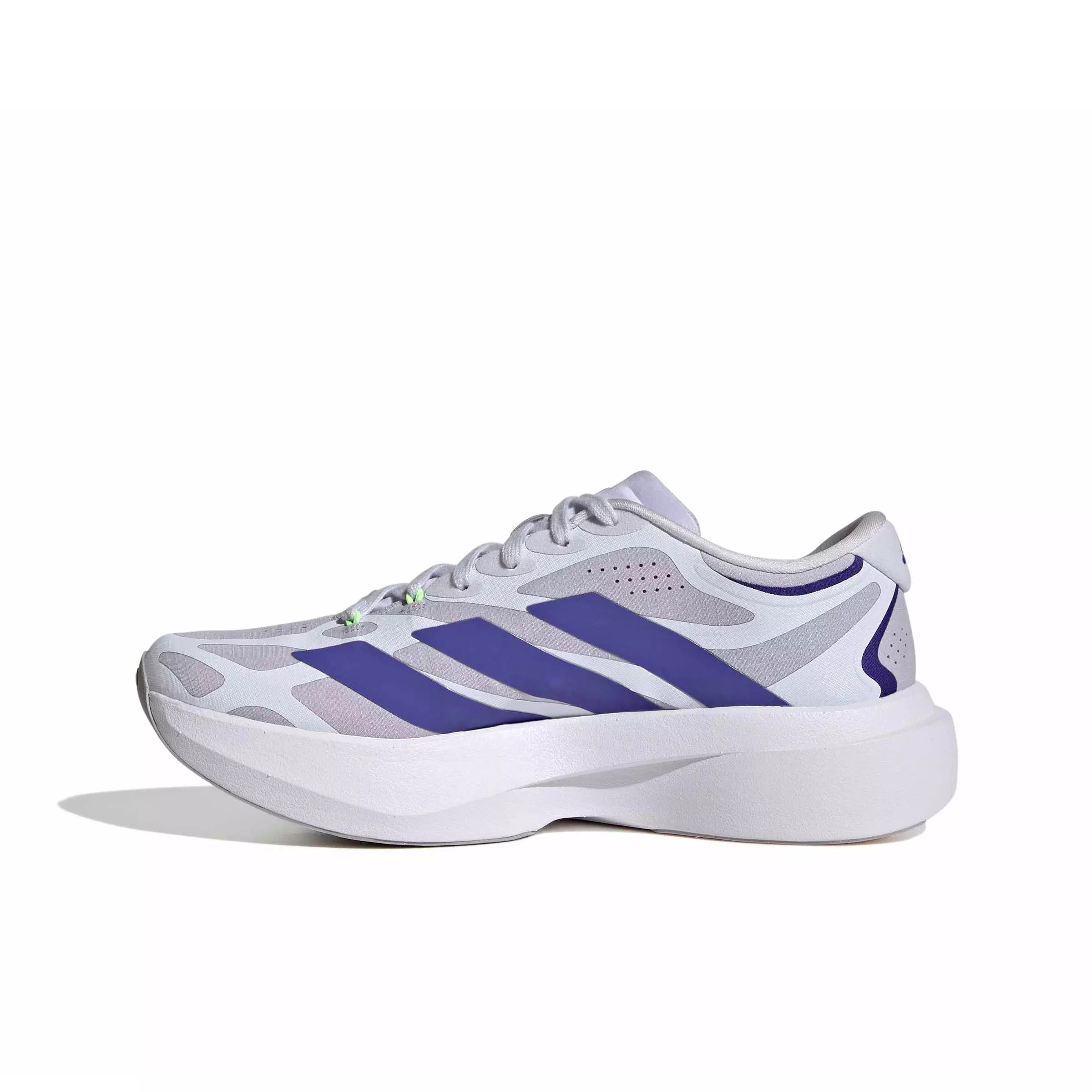 adidas Adizero EVO SL EXO "Silver Dawn/Solar Purple/Frozen Purple" Women's Running Shoe - SILVER/PURPLE/PURPLE