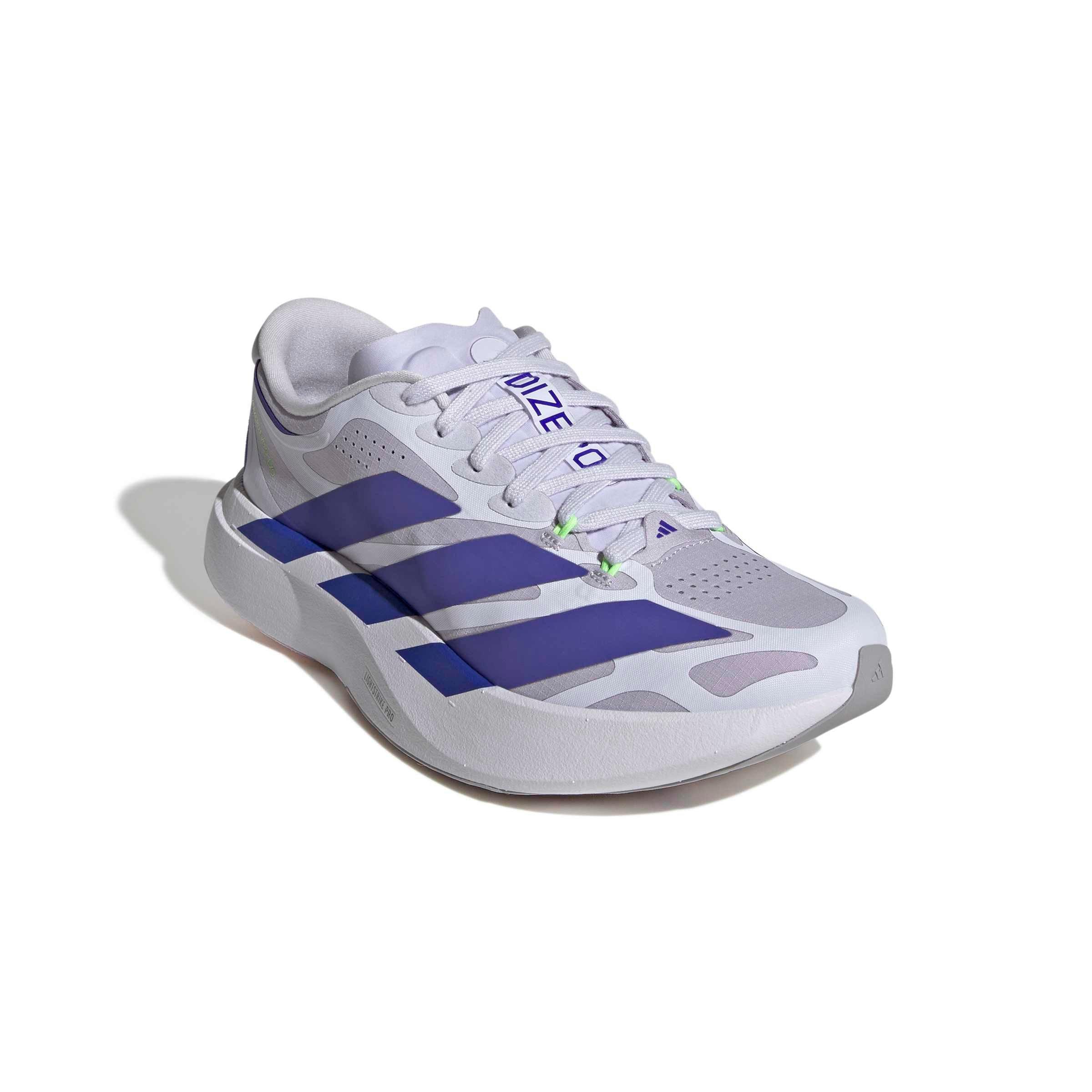 adidas Adizero EVO SL EXO "Silver Dawn/Solar Purple/Frozen Purple" Women's Running Shoe - SILVER/PURPLE/PURPLE