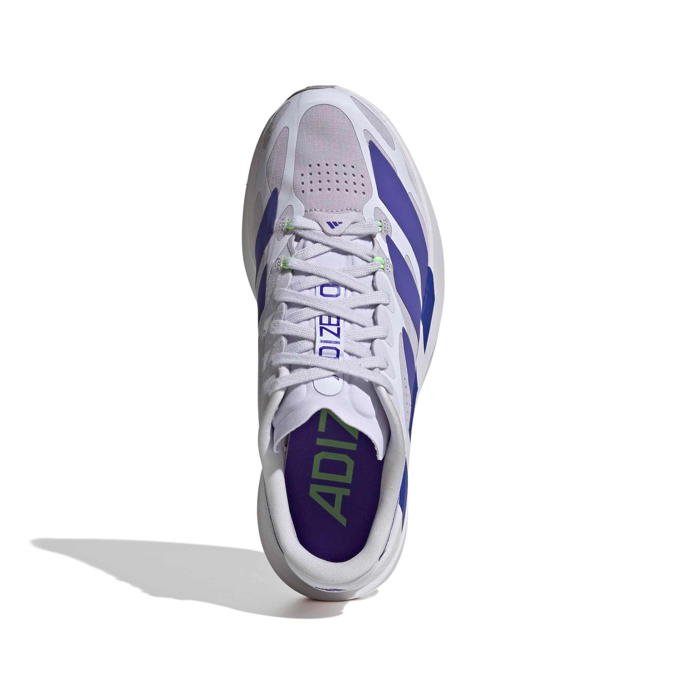 adidas Adizero EVO SL EXO "Silver Dawn/Solar Purple/Frozen Purple" Women's Running Shoe - SILVER/PURPLE/PURPLE