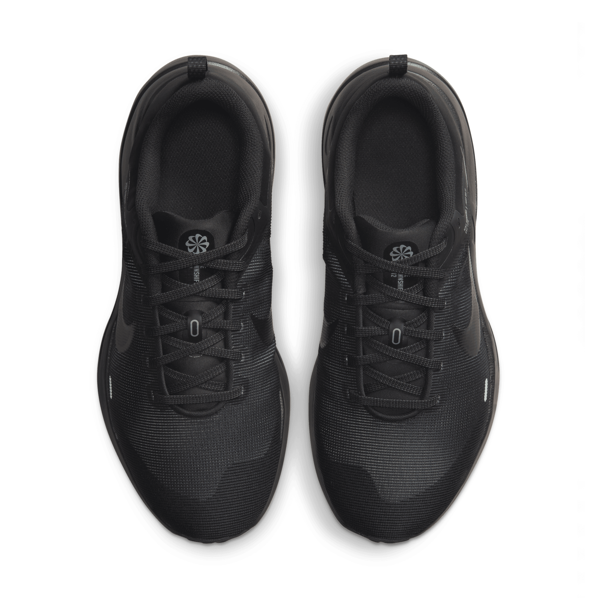 Nike Downshifter 12 "Black/Dark Smoke Grey/Particle Grey" Men's Wide Running Shoe - BLACK/DK GREY/GREY Thumbnail View 4