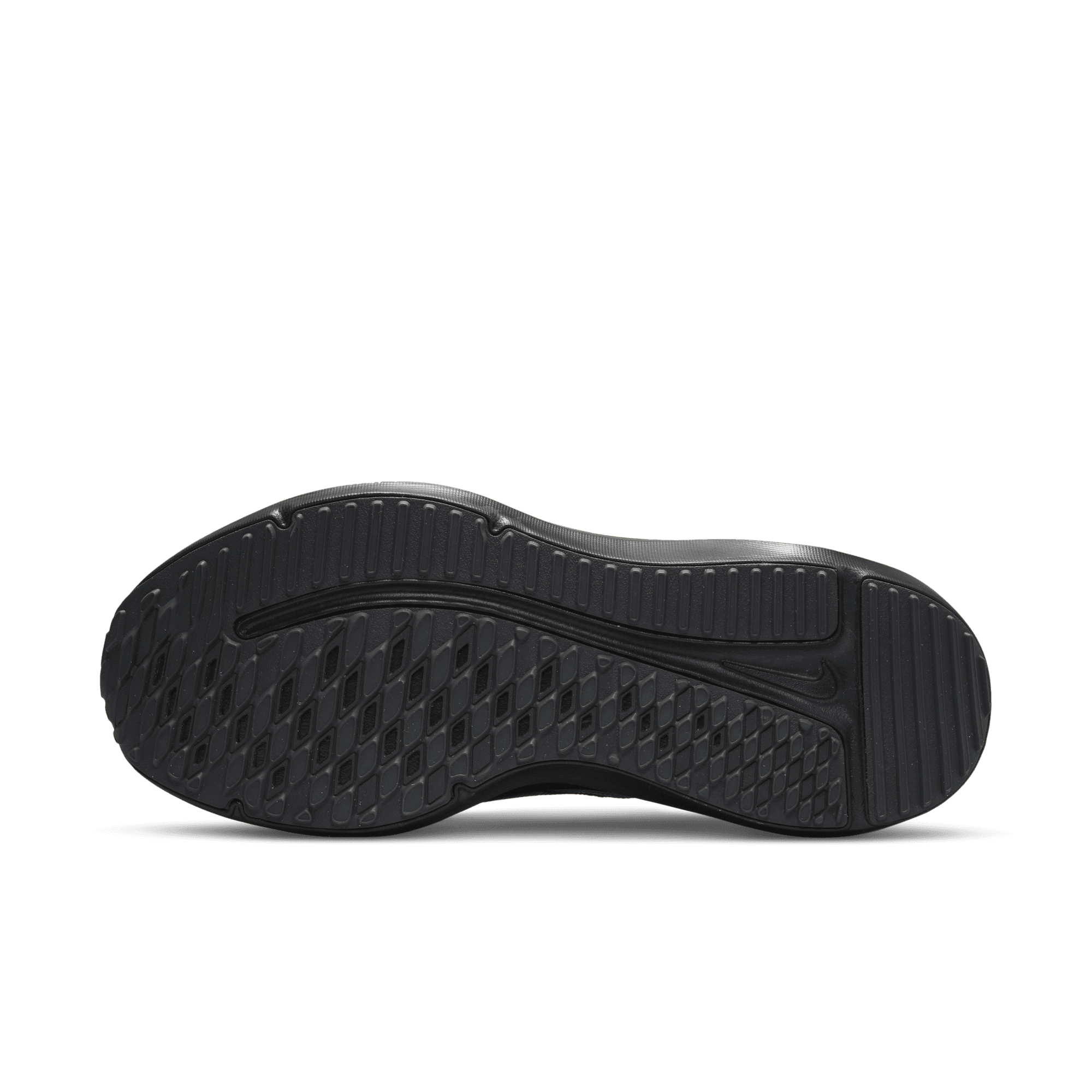 Nike Downshifter 12 "Black/Dark Smoke Grey/Particle Grey" Men's Wide Running Shoe - BLACK/DK GREY/GREY Thumbnail View 6