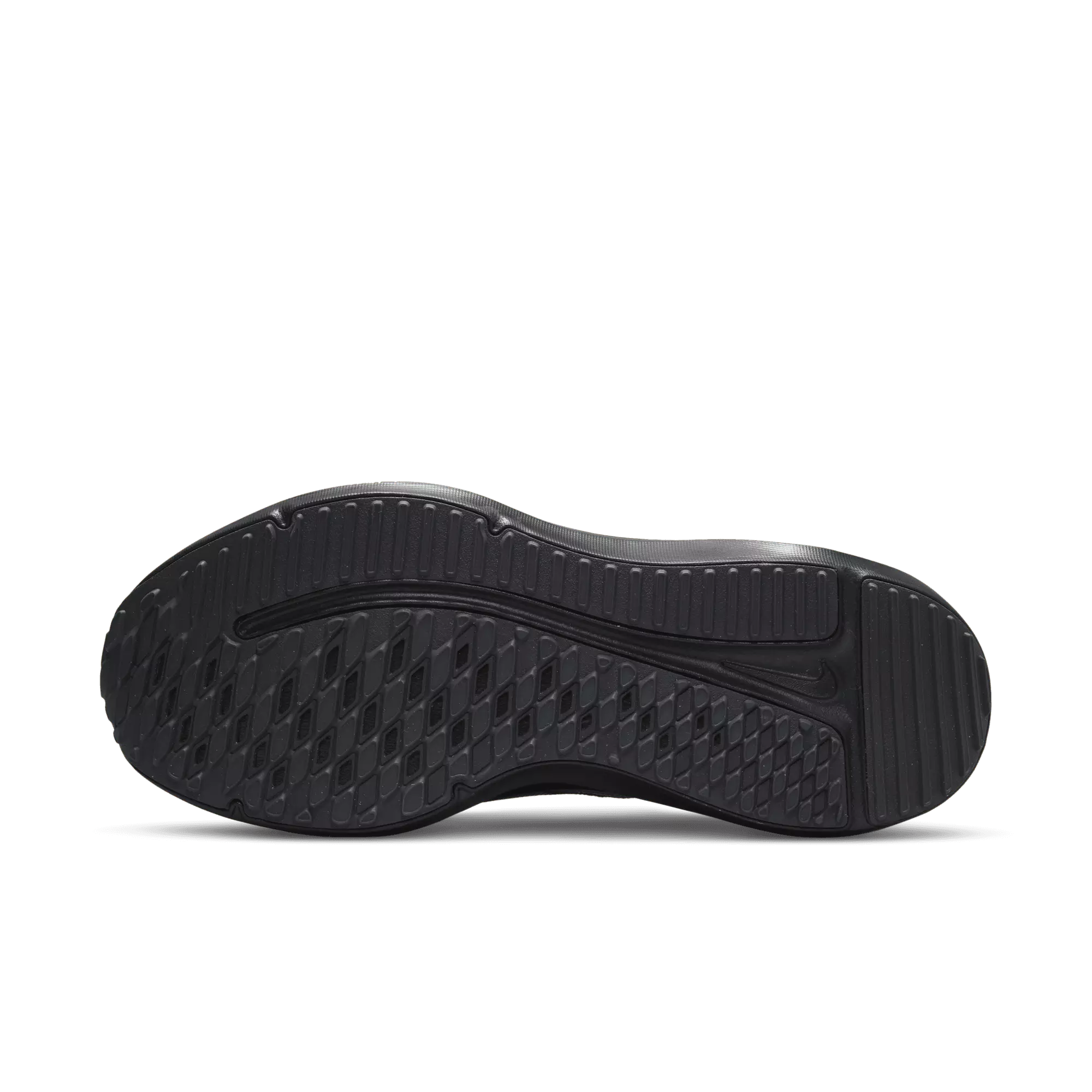 Nike Downshifter 12 "Black/Dark Smoke Grey/Particle Grey" Men's Wide Running Shoe - BLACK/DK GREY/GREY