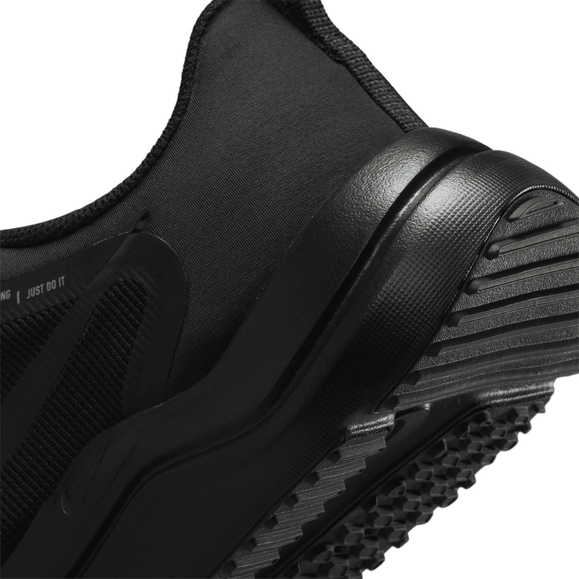 Nike Downshifter 12 "Black/Dark Smoke Grey/Particle Grey" Men's Wide Running Shoe - BLACK/DK GREY/GREY Thumbnail View 8