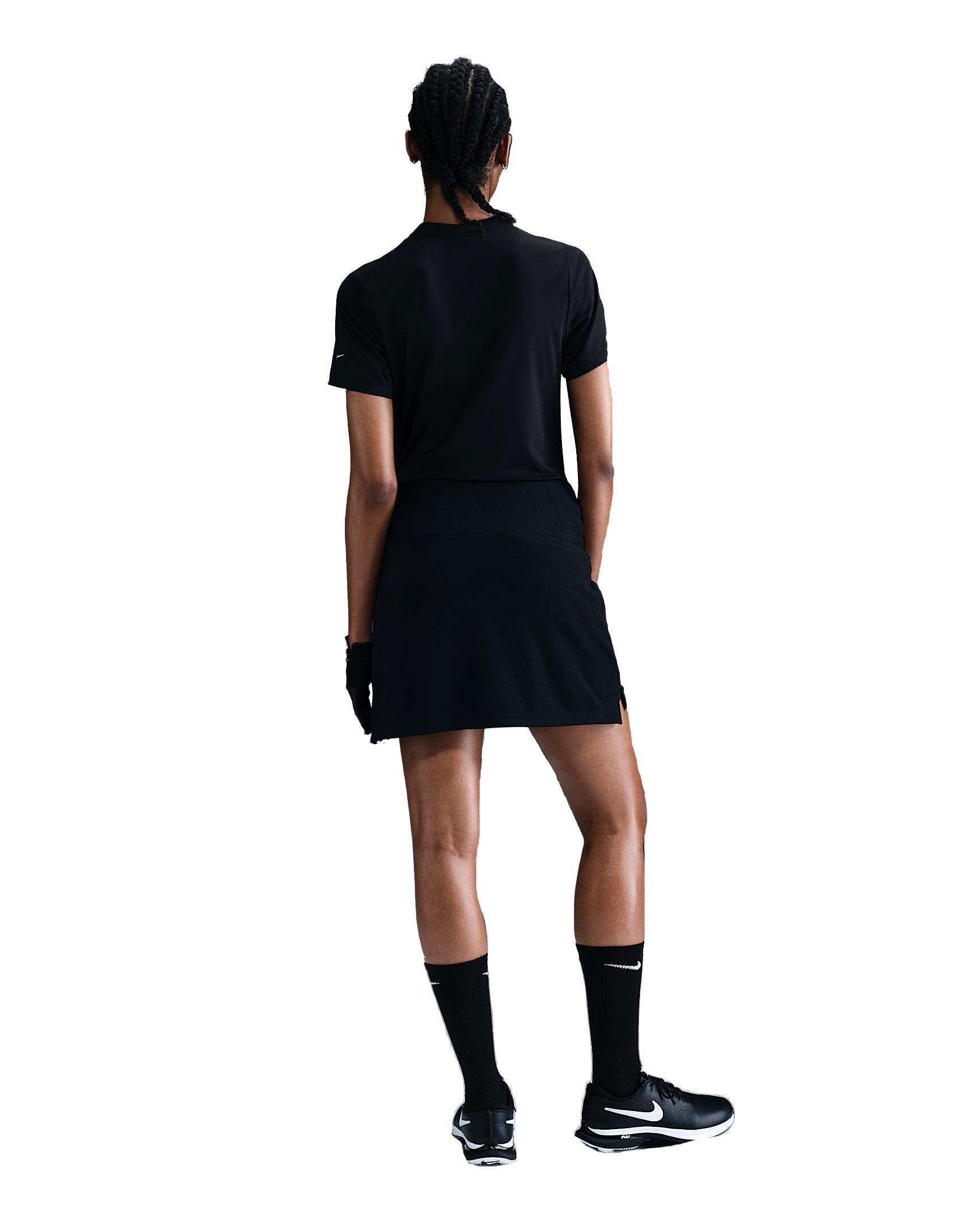 Nike Women's Tour Dri-FIT Short-Sleeve Blade Golf Polo - Black - BLACK Thumbnail View 5