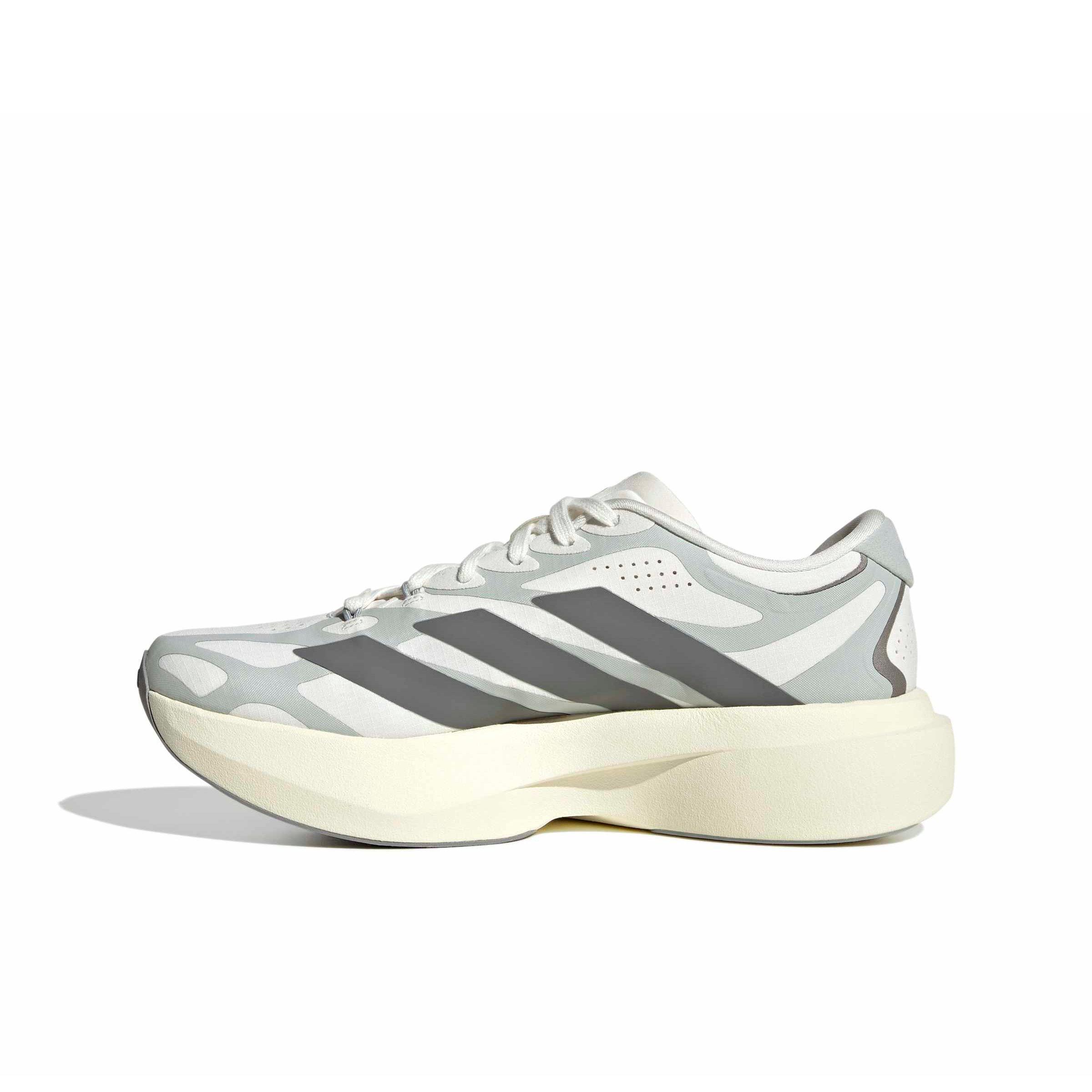 adidas Adizero EVO SL EXO "Cloud White/Grey Four/Wonder Silver" Women's Running Shoe - WHITE/GREY/SILVER