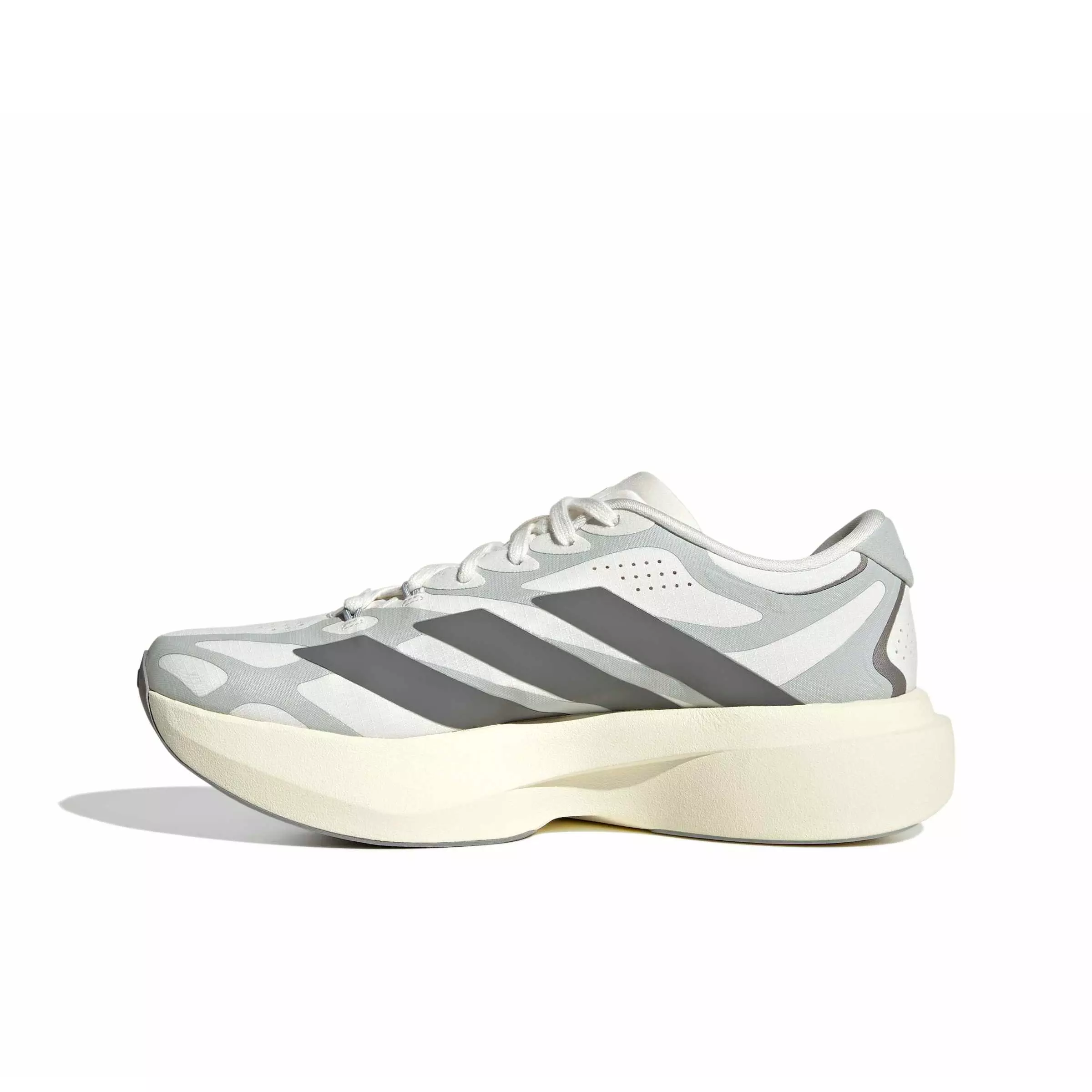 adidas Adizero EVO SL EXO "Cloud White/Grey Four/Wonder Silver" Women's Running Shoe - WHITE/GREY/SILVER