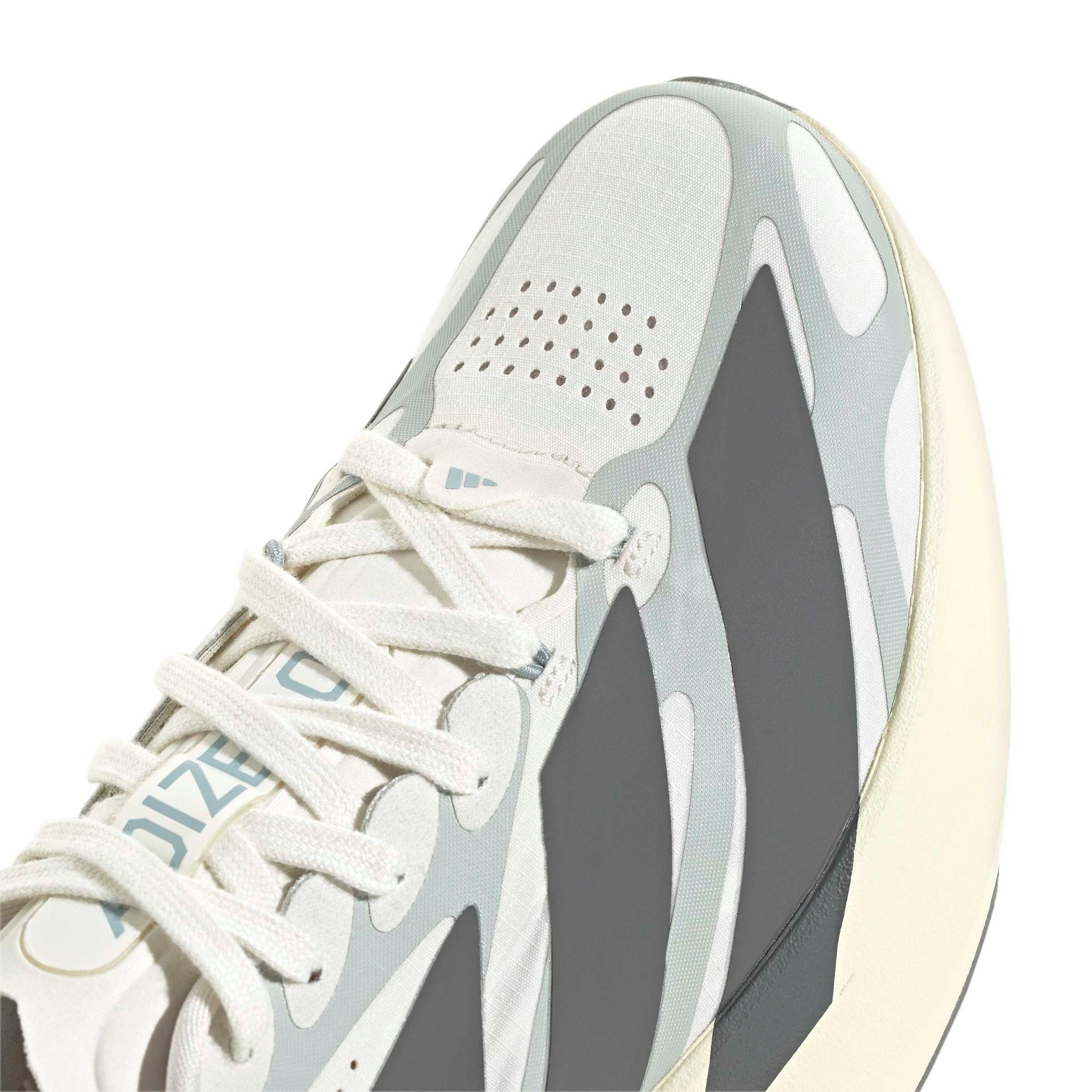 adidas Adizero EVO SL EXO "Cloud White/Grey Four/Wonder Silver" Women's Running Shoe - WHITE/GREY/SILVER