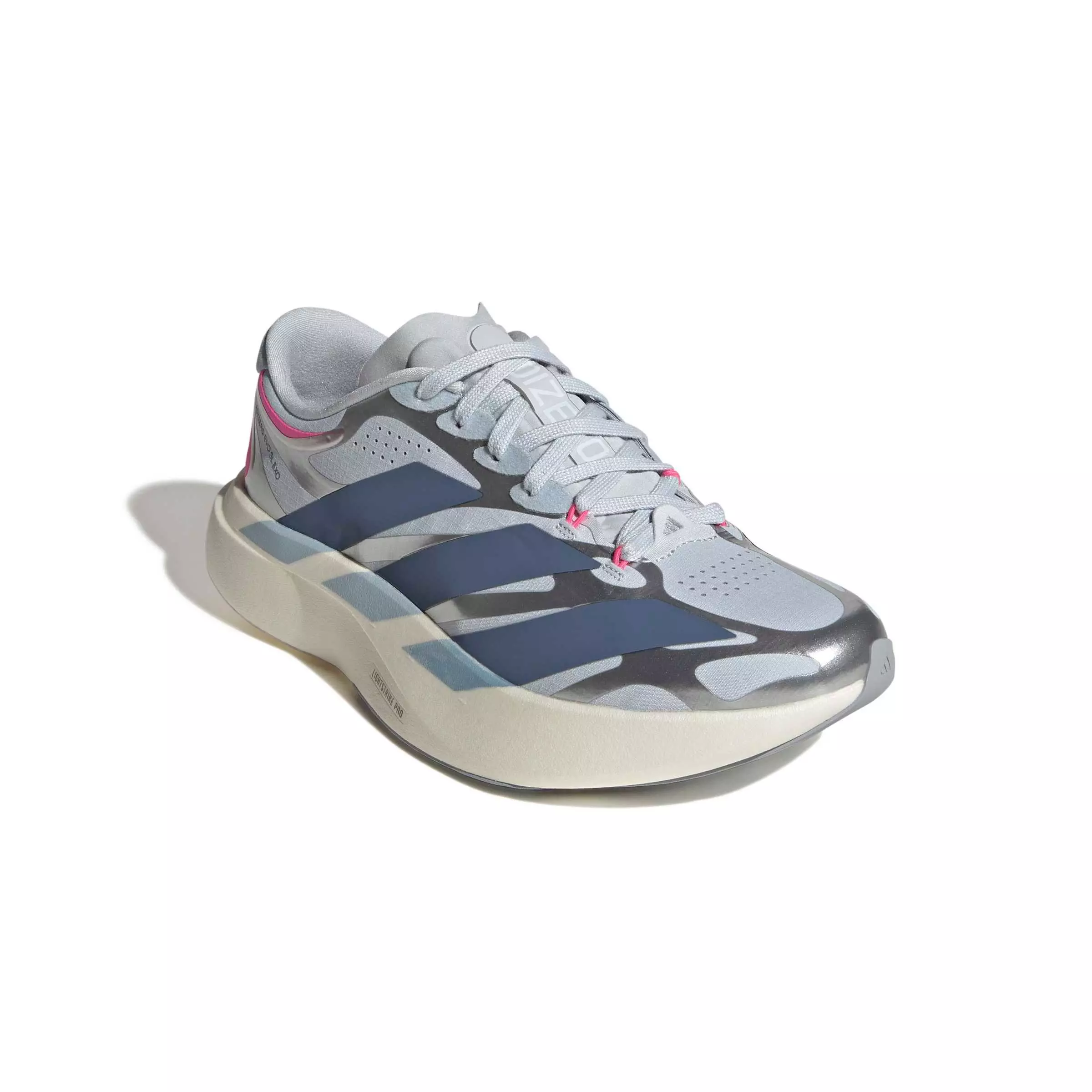 adidas Adizero EVO SL EXO "Halo Blue/Preloved Ink/Silver Metallic" Women's Running Shoe - BLUE/INK/SILVER